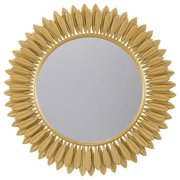 Tuscany Sunburst Wall Mirror 35 x 35 Gold