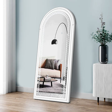 Lumina Arc Floor Mirror (LED+BLUETOOTH SPEAKER)