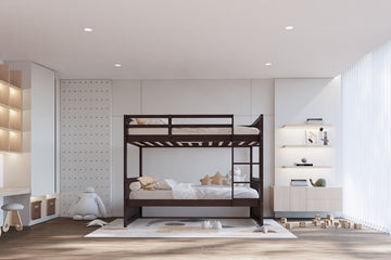 Empire Twin/Twin Bunk Bed Espresso