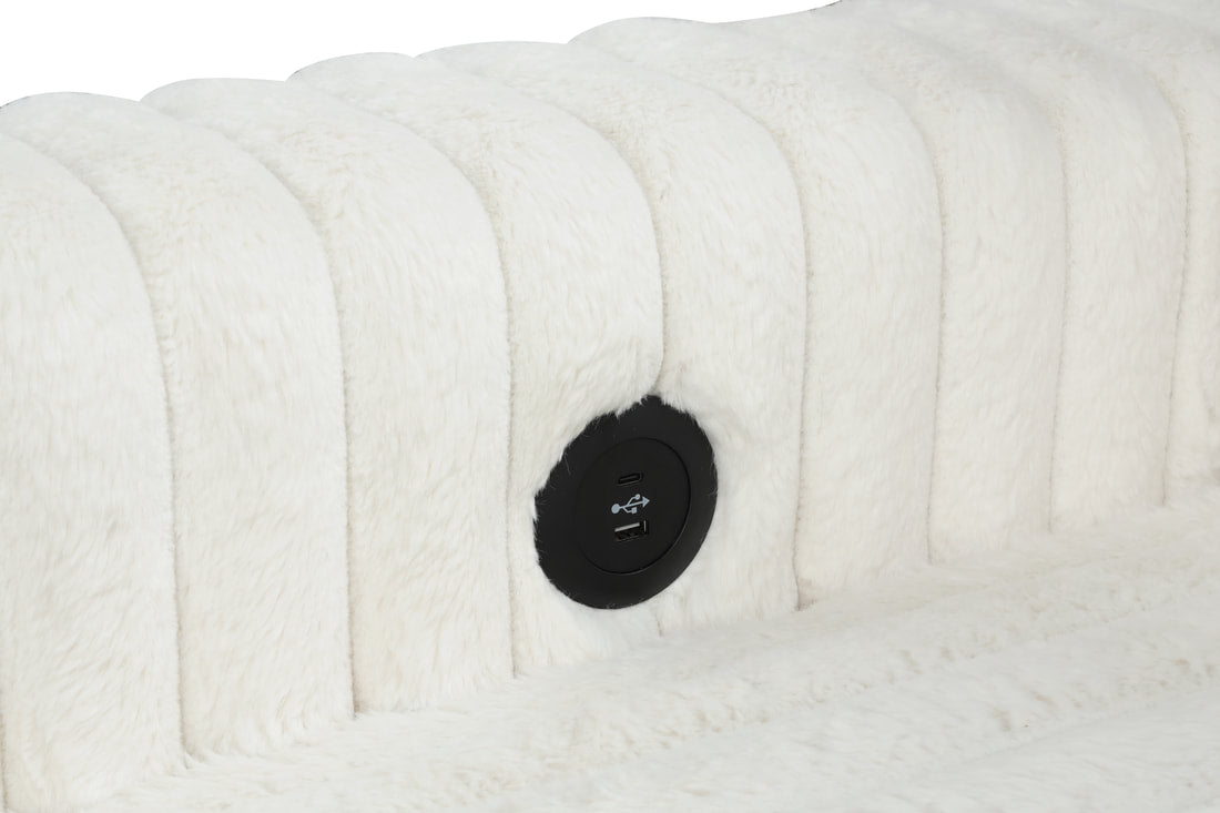Devonshire Ivory Sleeper Sectional