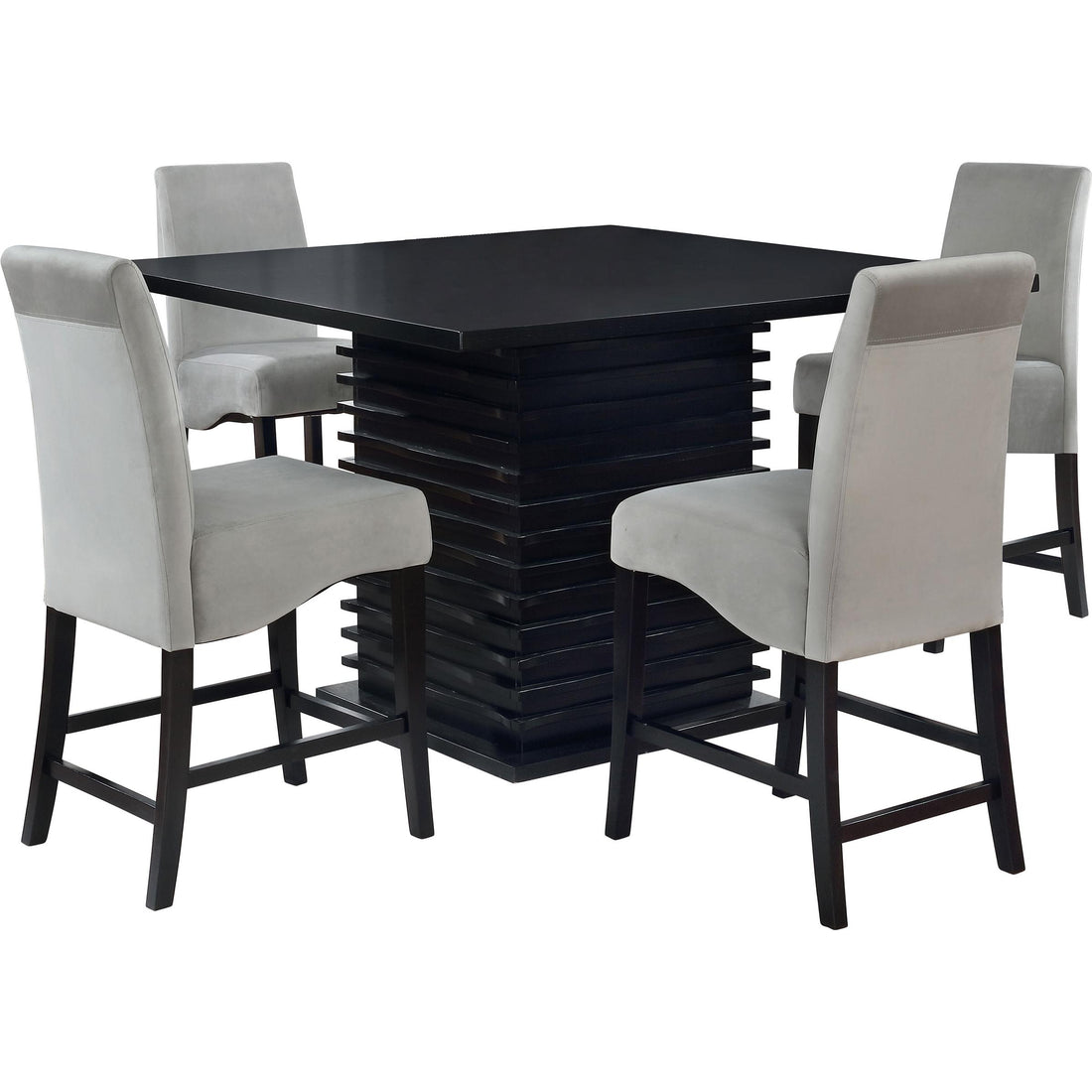  Coaster Furniture Stanton 102068 5 pc Counter Height Dining Set IMAGE 1