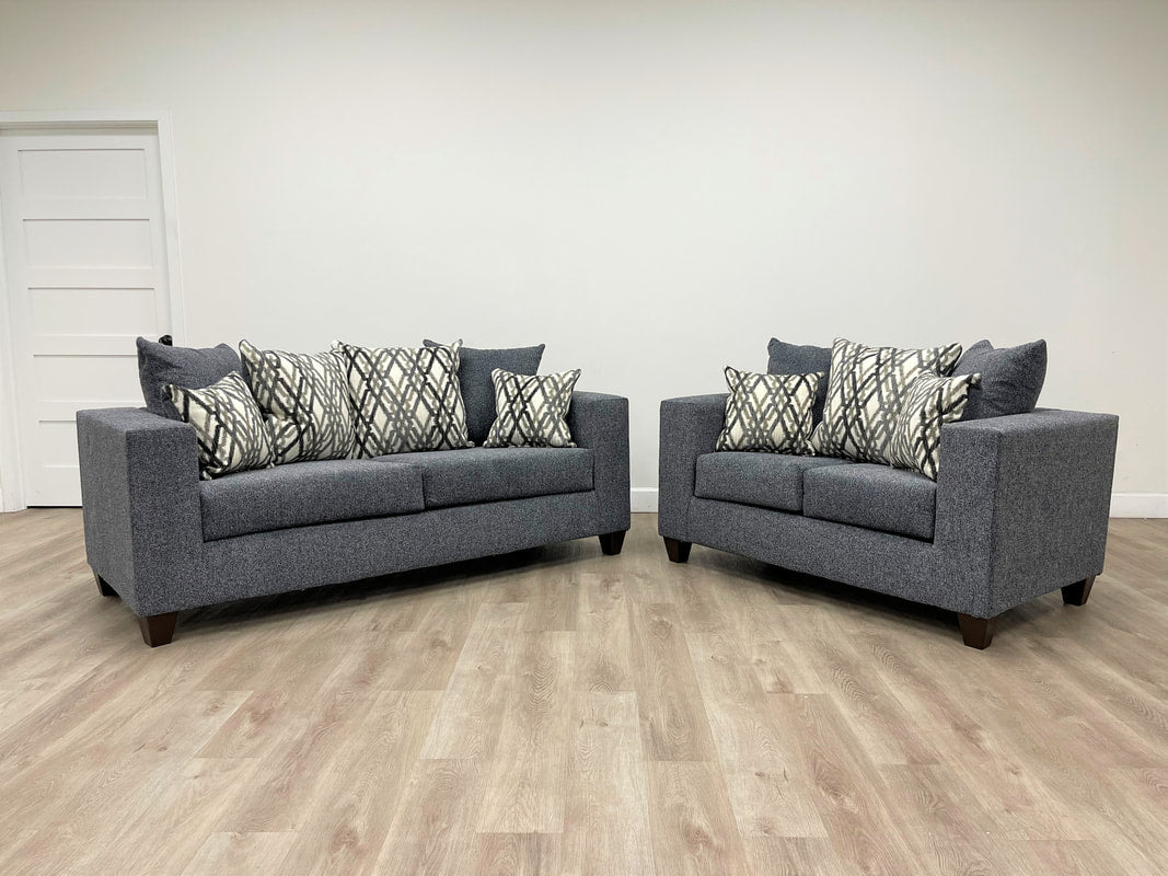 Empire 110 -Steel Sofa & Loveseat