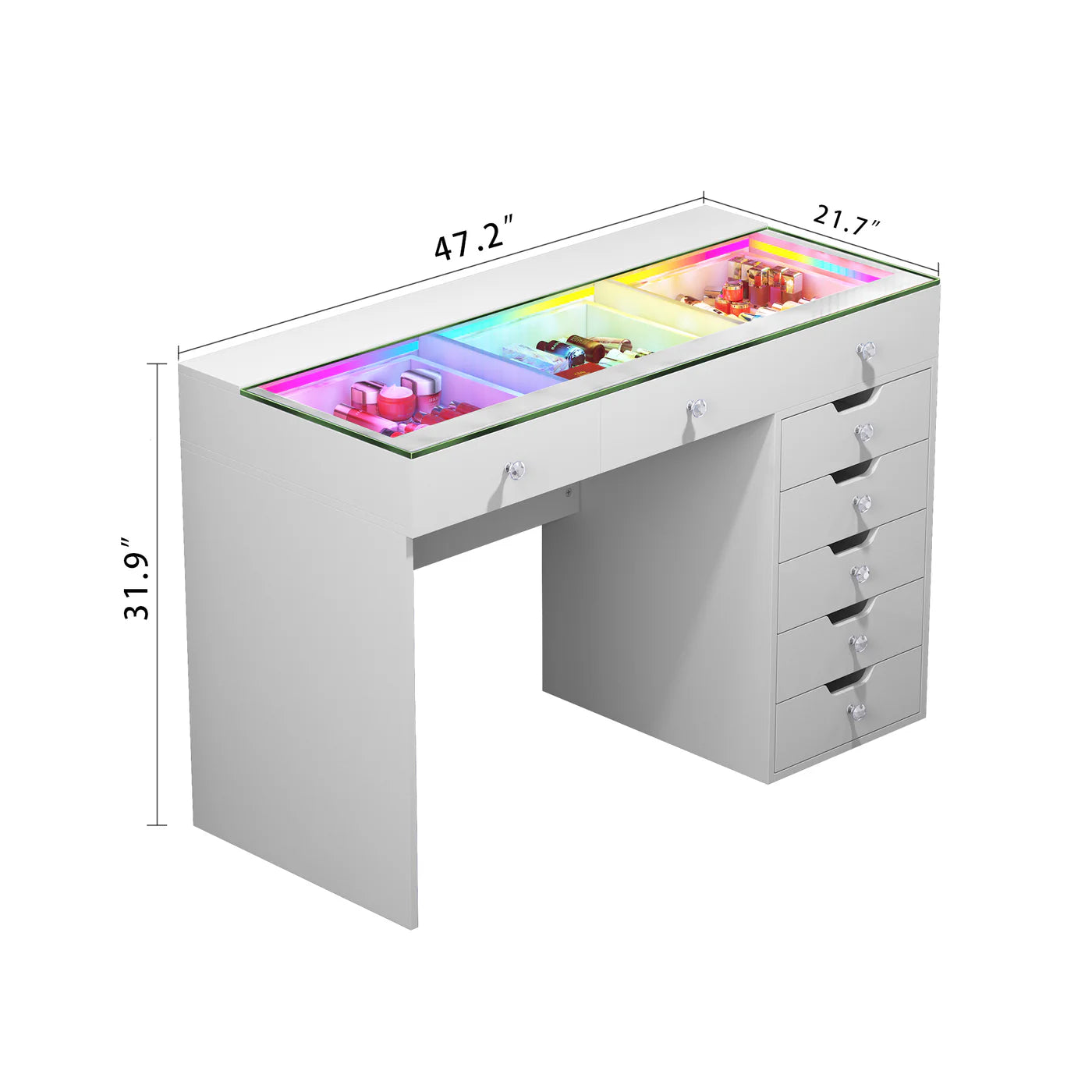 Sky Diana Vanity with bluetooth mirror