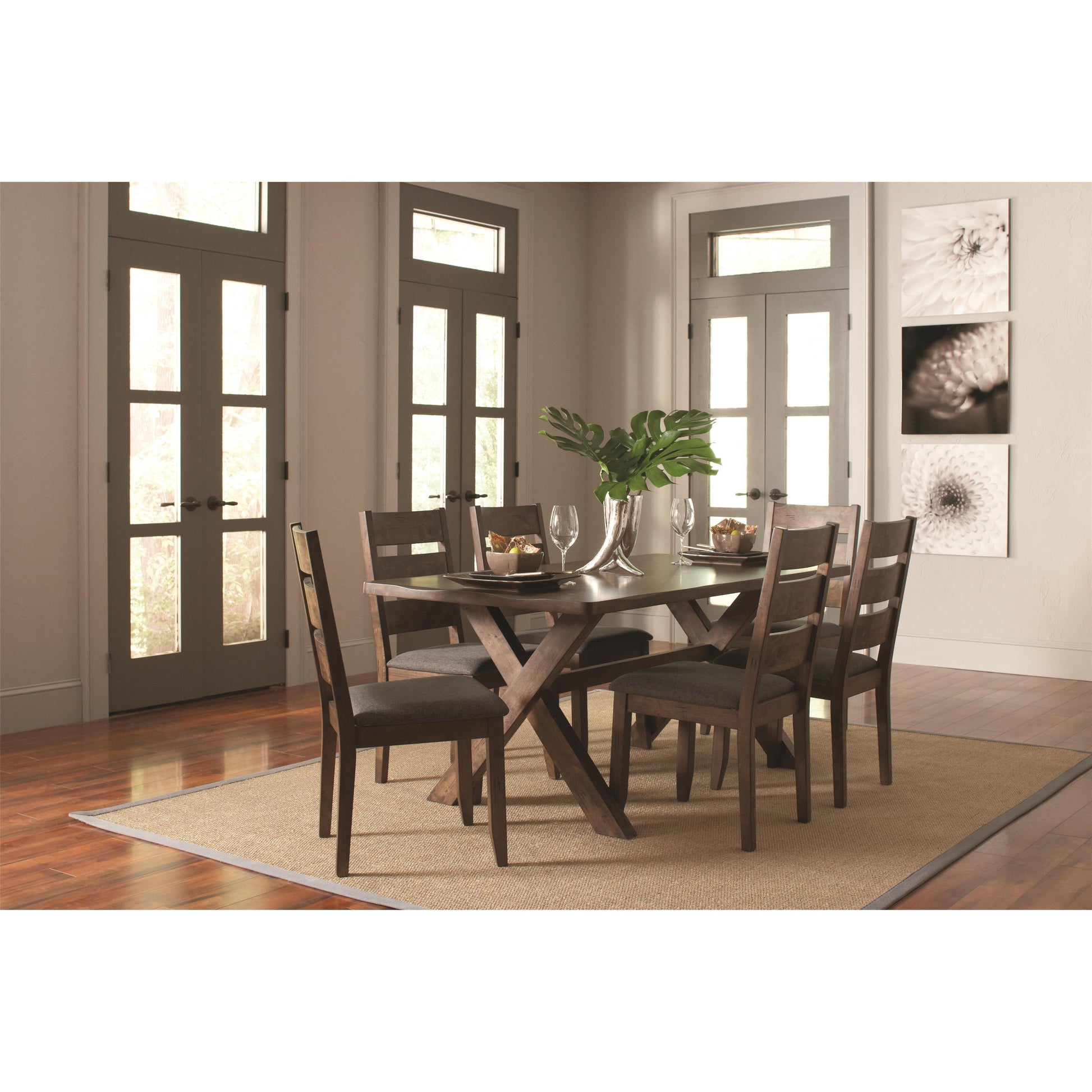  Coaster Furniture Alston 106381 5 pc Dining Set IMAGE 1