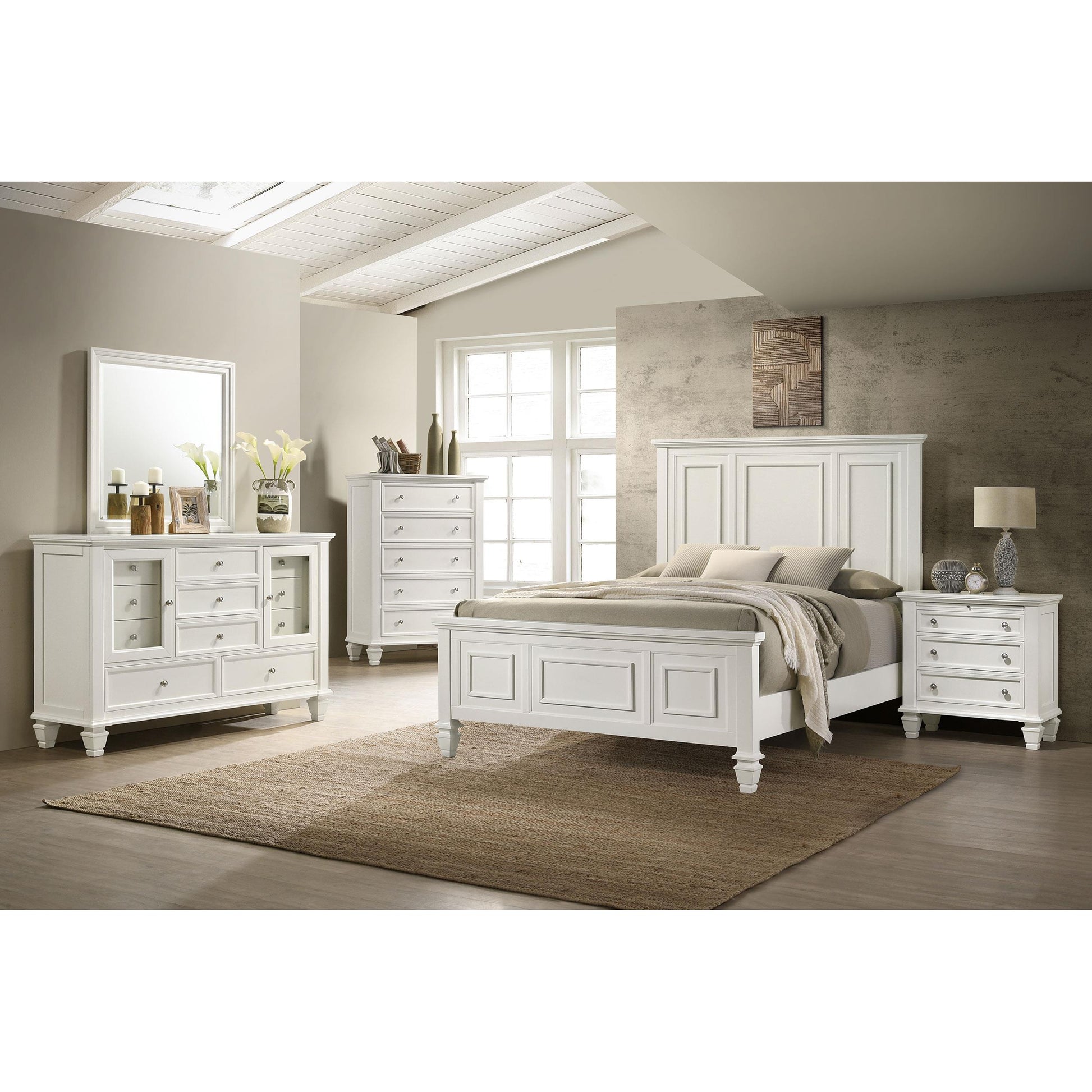  Coaster Furniture Sandy Beach 201303 11-Drawer Dresser - Cream White IMAGE 10