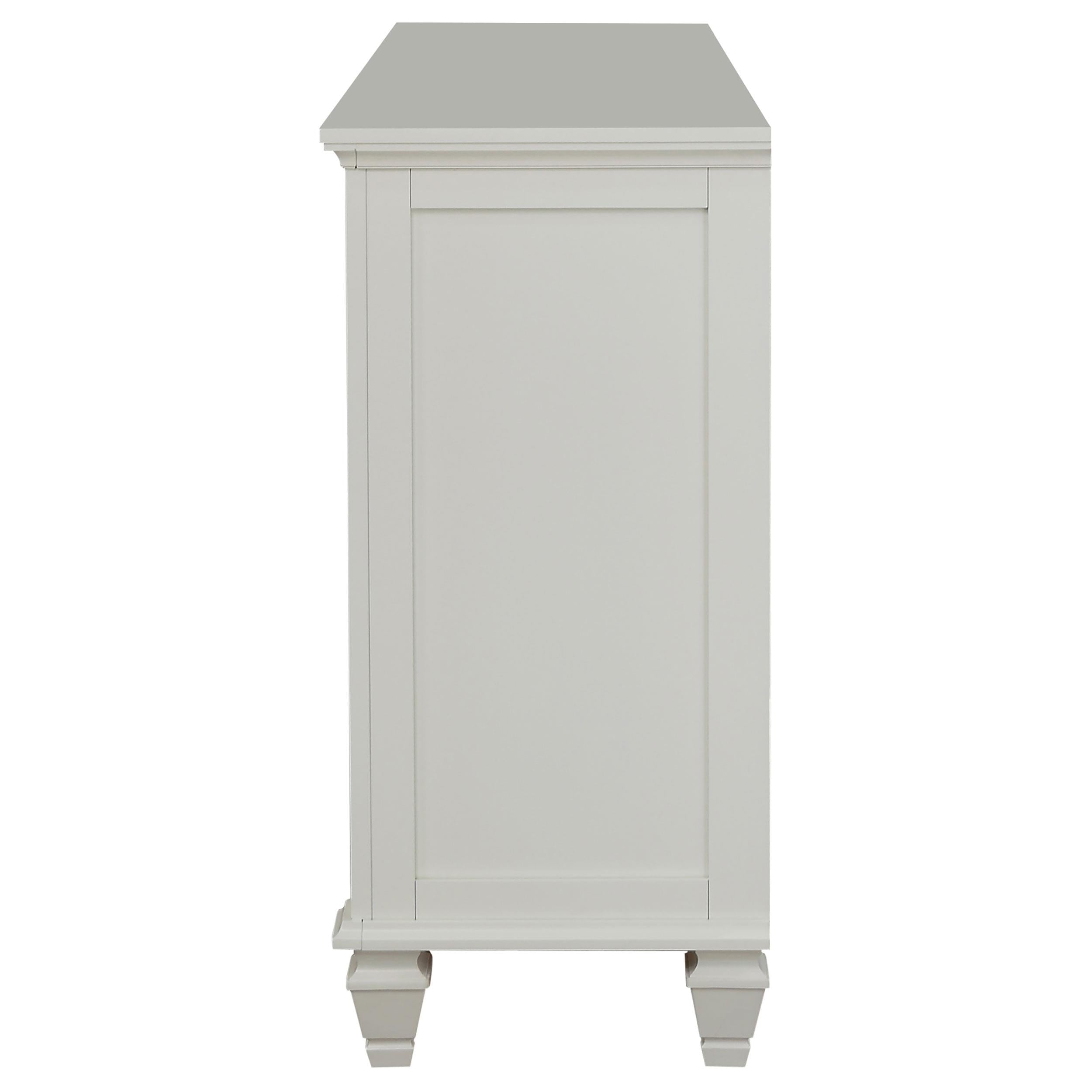  Coaster Furniture Sandy Beach 201303 11-Drawer Dresser - Cream White IMAGE 4