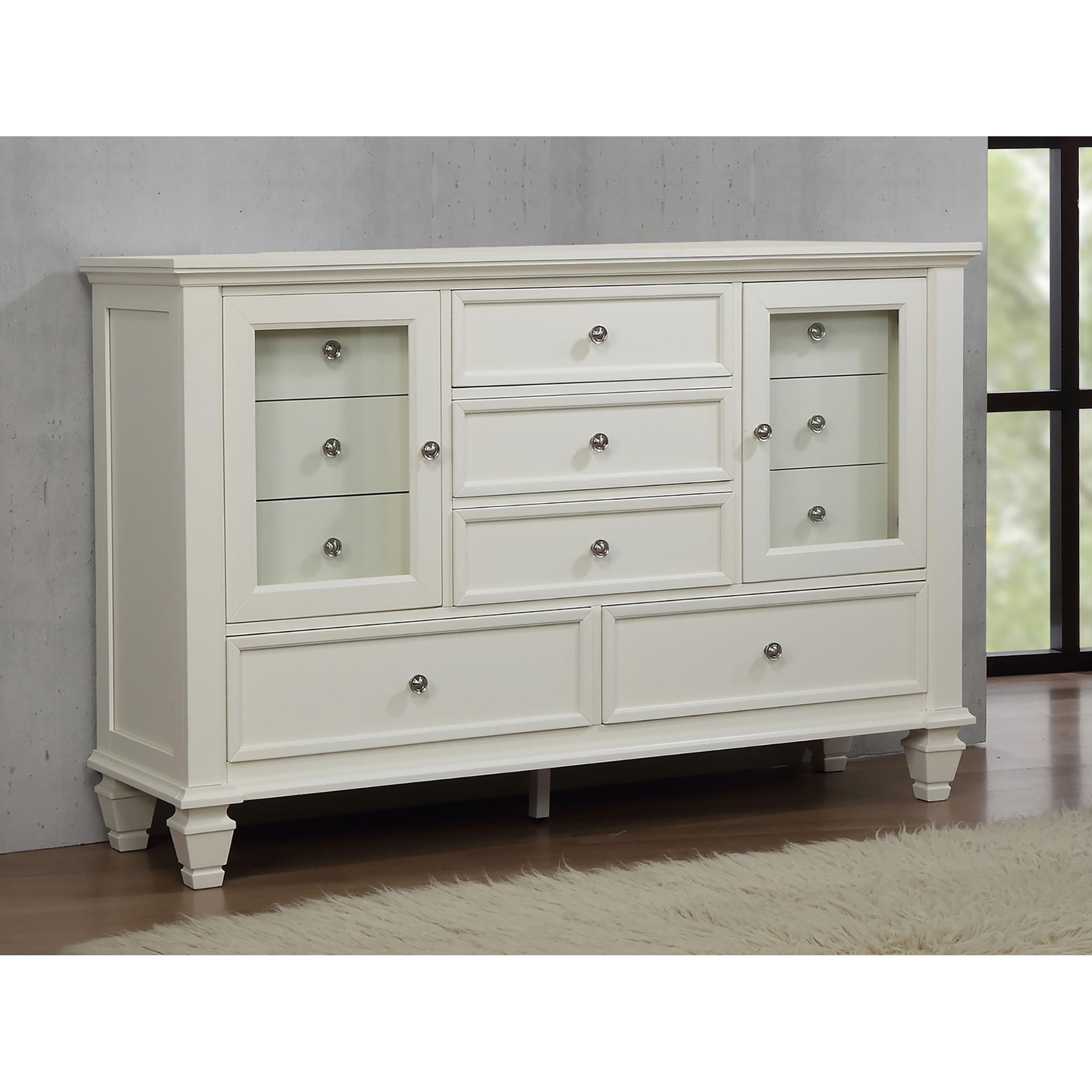  Coaster Furniture Sandy Beach 201303 11-Drawer Dresser - Cream White IMAGE 9