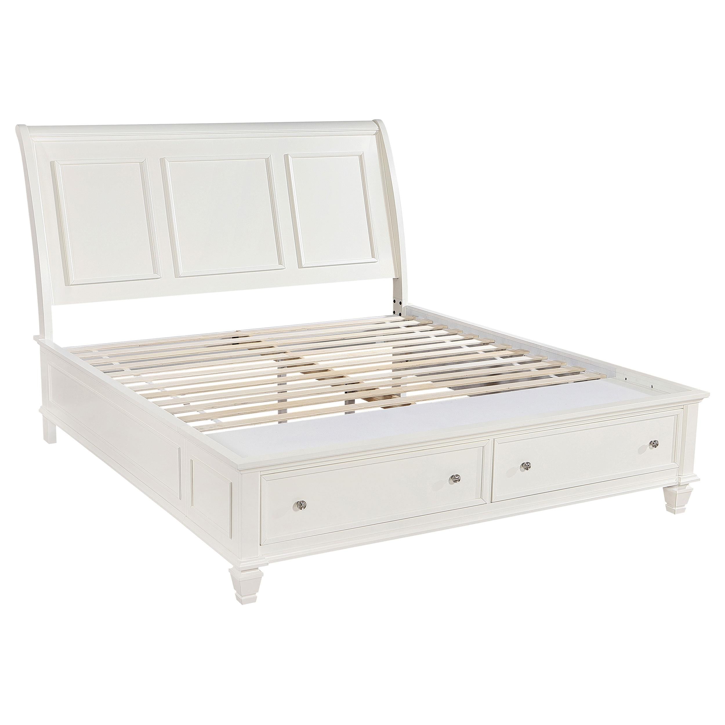  Size_King  -- Coaster Furniture Sandy Beach Panel Bed with Storage IMAGE 1