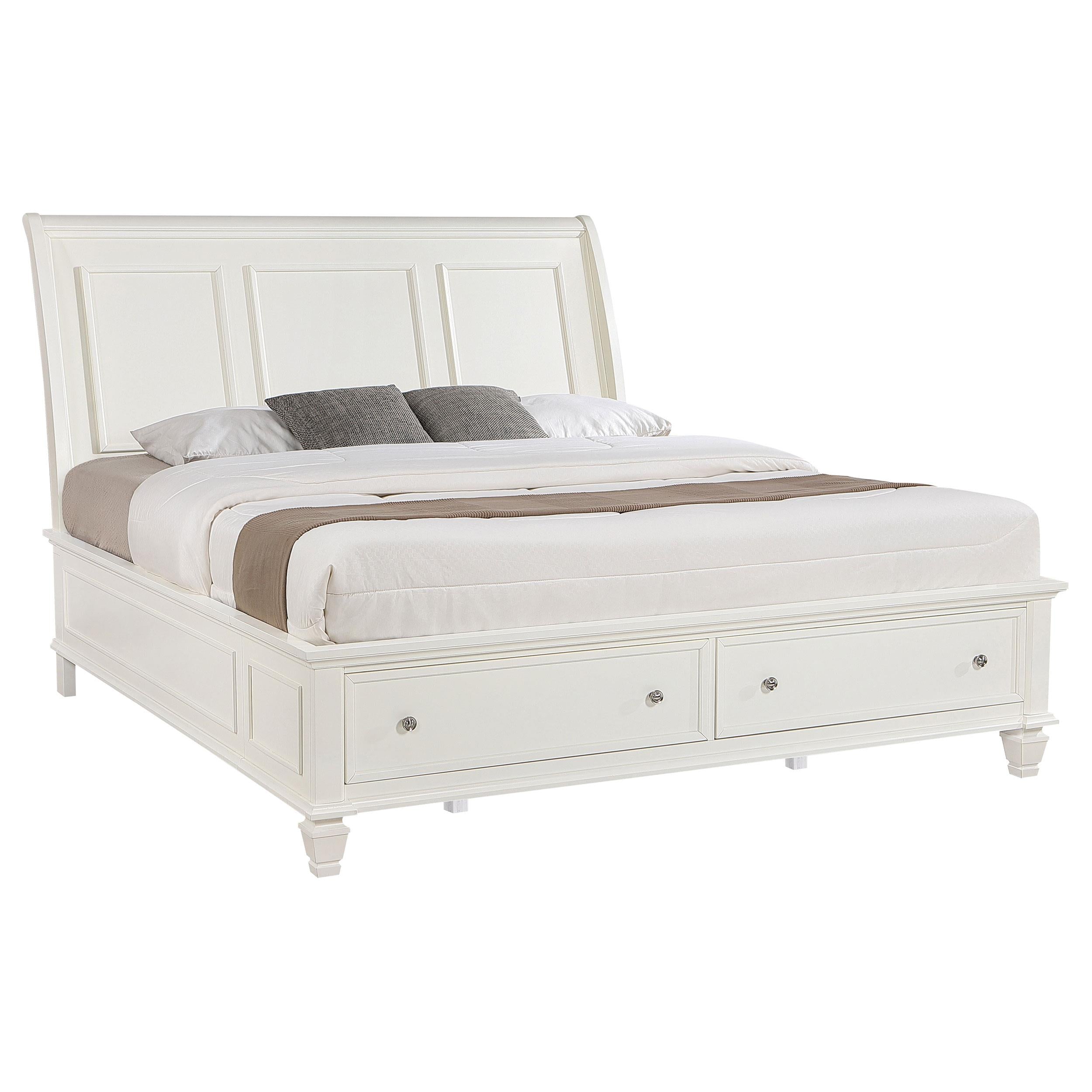  Size_King  -- Coaster Furniture Sandy Beach Panel Bed with Storage IMAGE 2