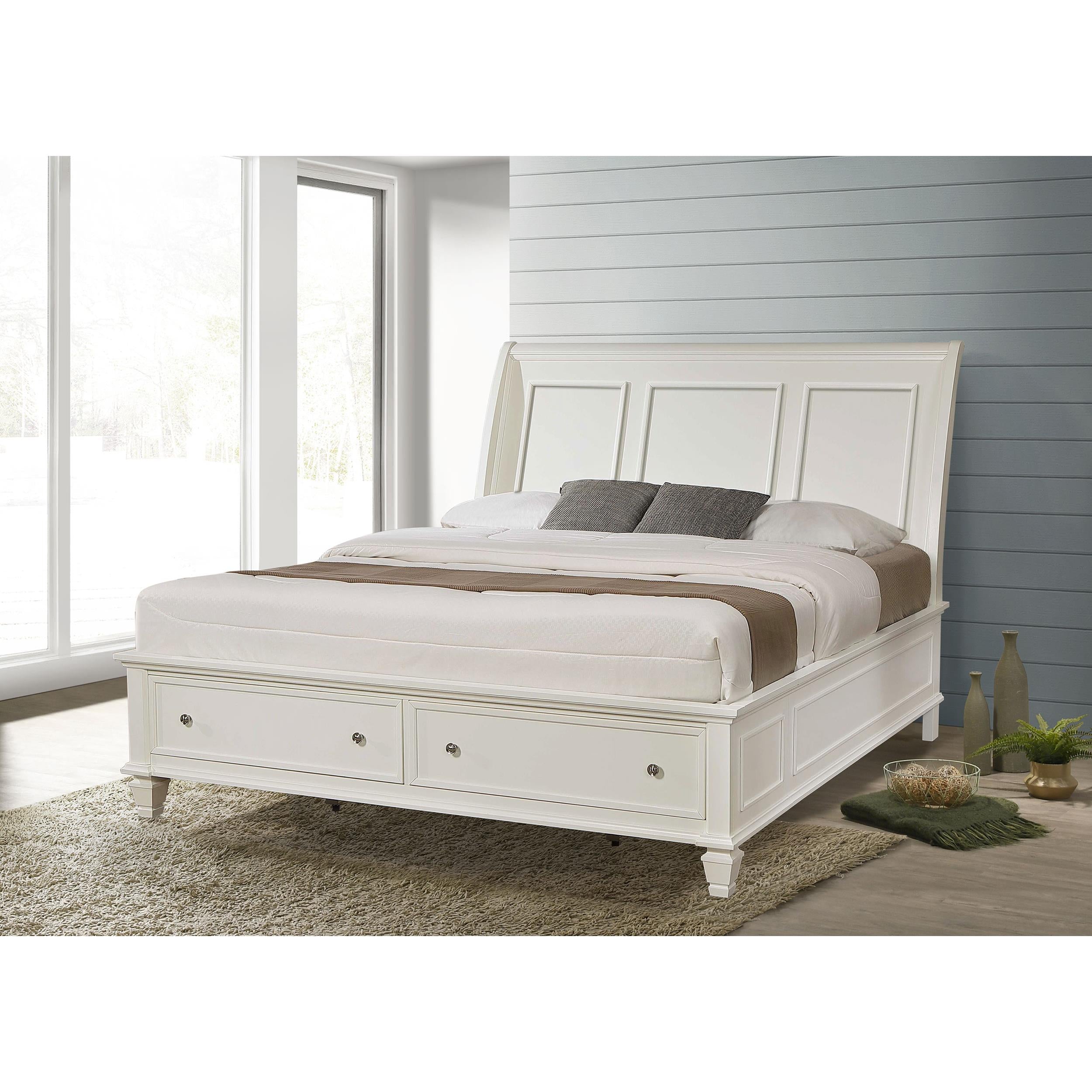  Size_King  -- Coaster Furniture Sandy Beach Panel Bed with Storage IMAGE 6