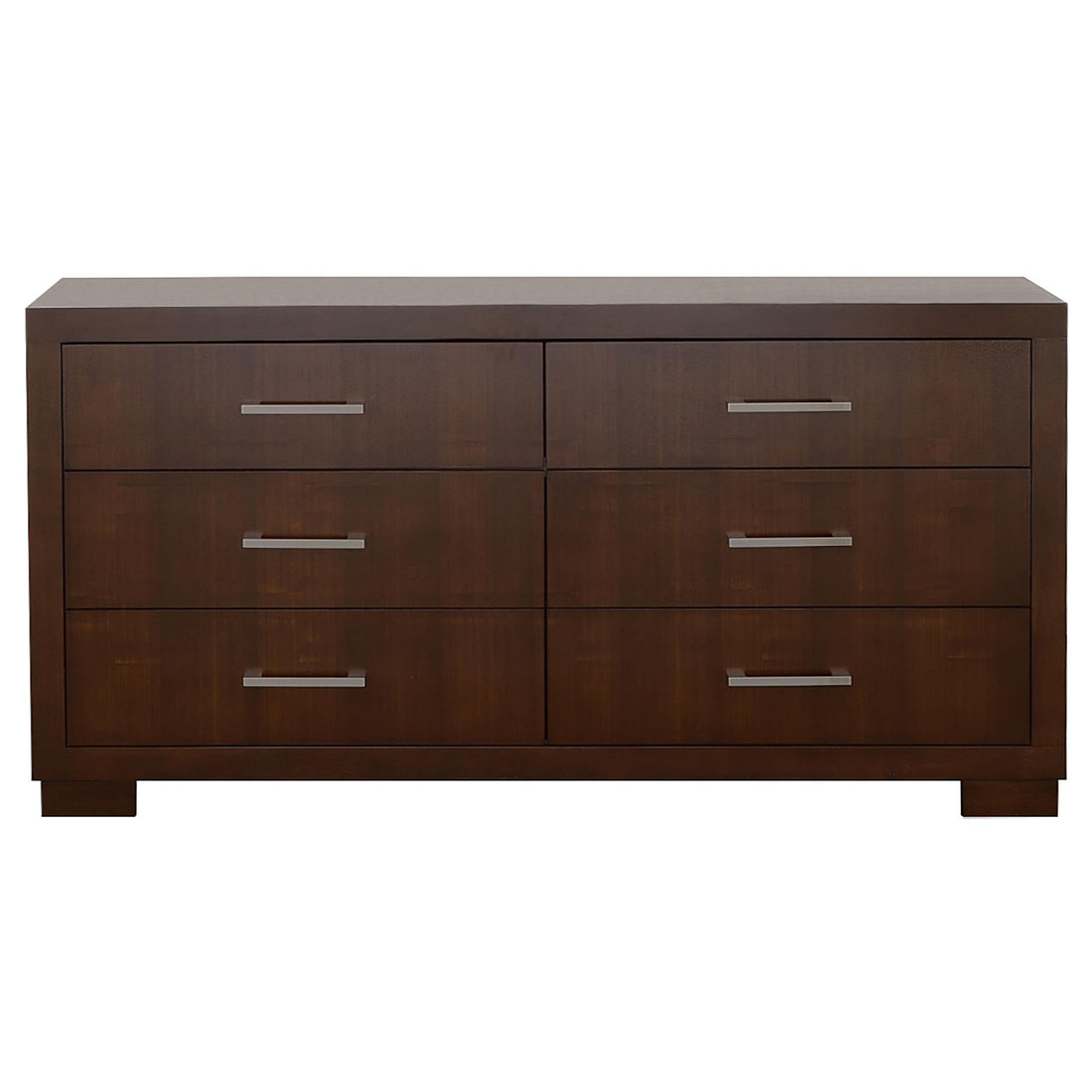  Coaster Furniture Jessica 200713 6-Drawer Dresser - Cappuccino IMAGE 1