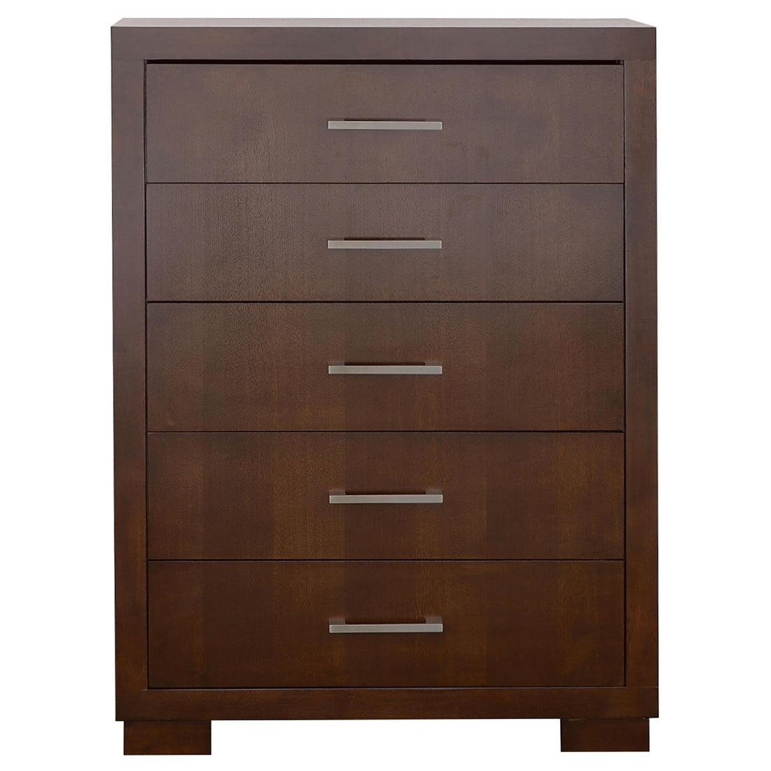  Coaster Furniture Jessica 200715 5-Drawer Bedroom Chest - Cappuccino IMAGE 1