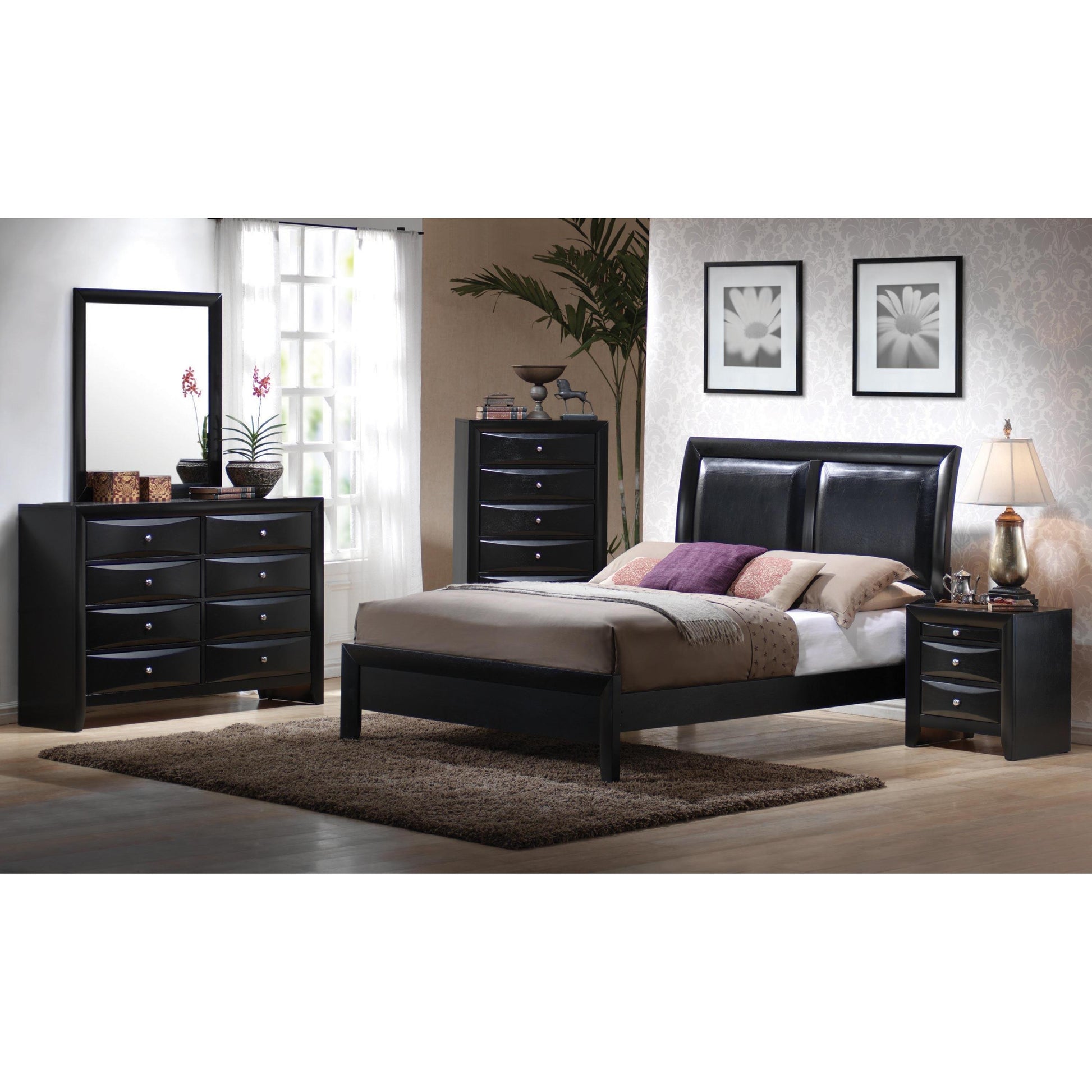  Coaster Furniture Briana 200703 8-Drawer Dresser - Black IMAGE 3