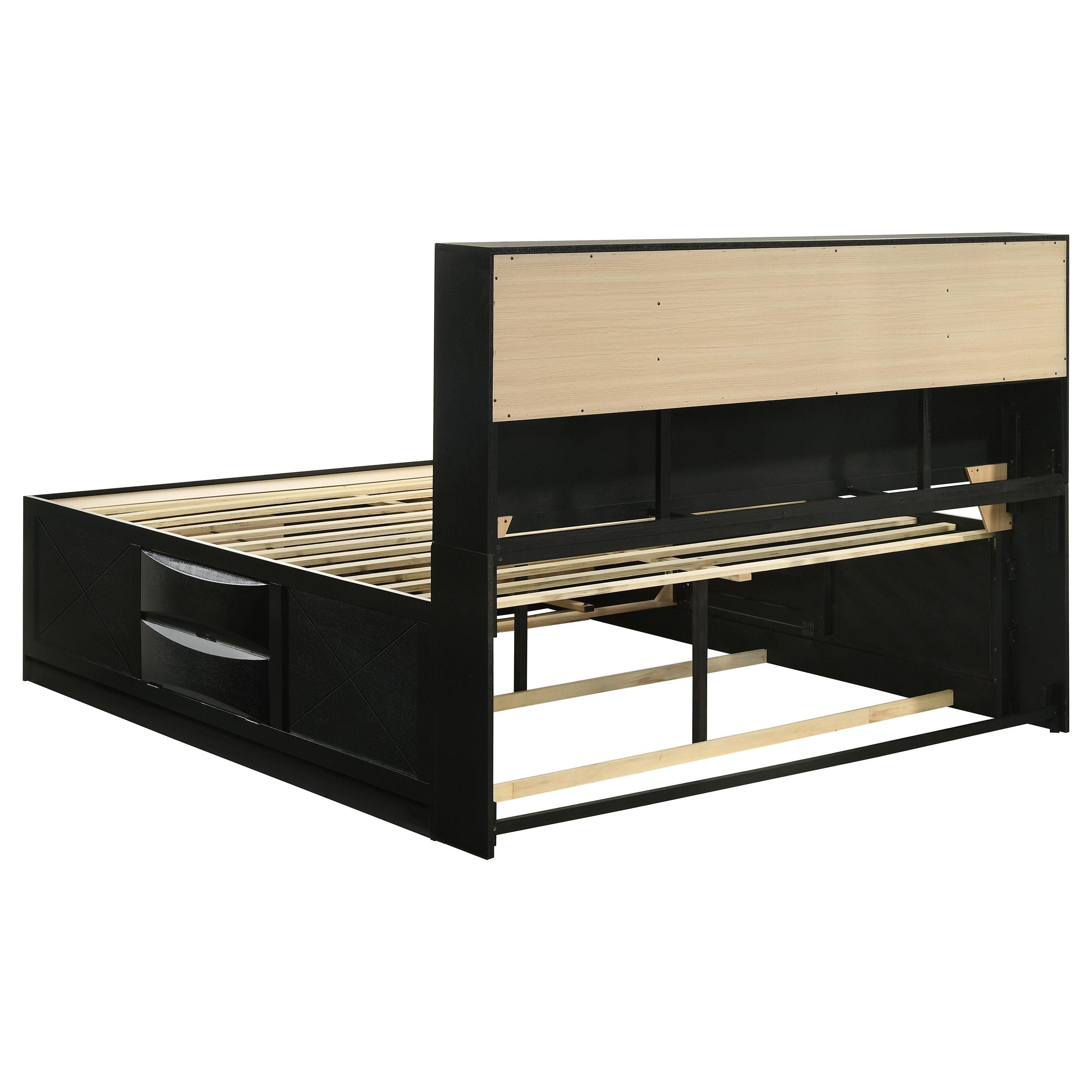  Size_King  -- Coaster Furniture Briana Bookcase Bed with Storage IMAGE 4