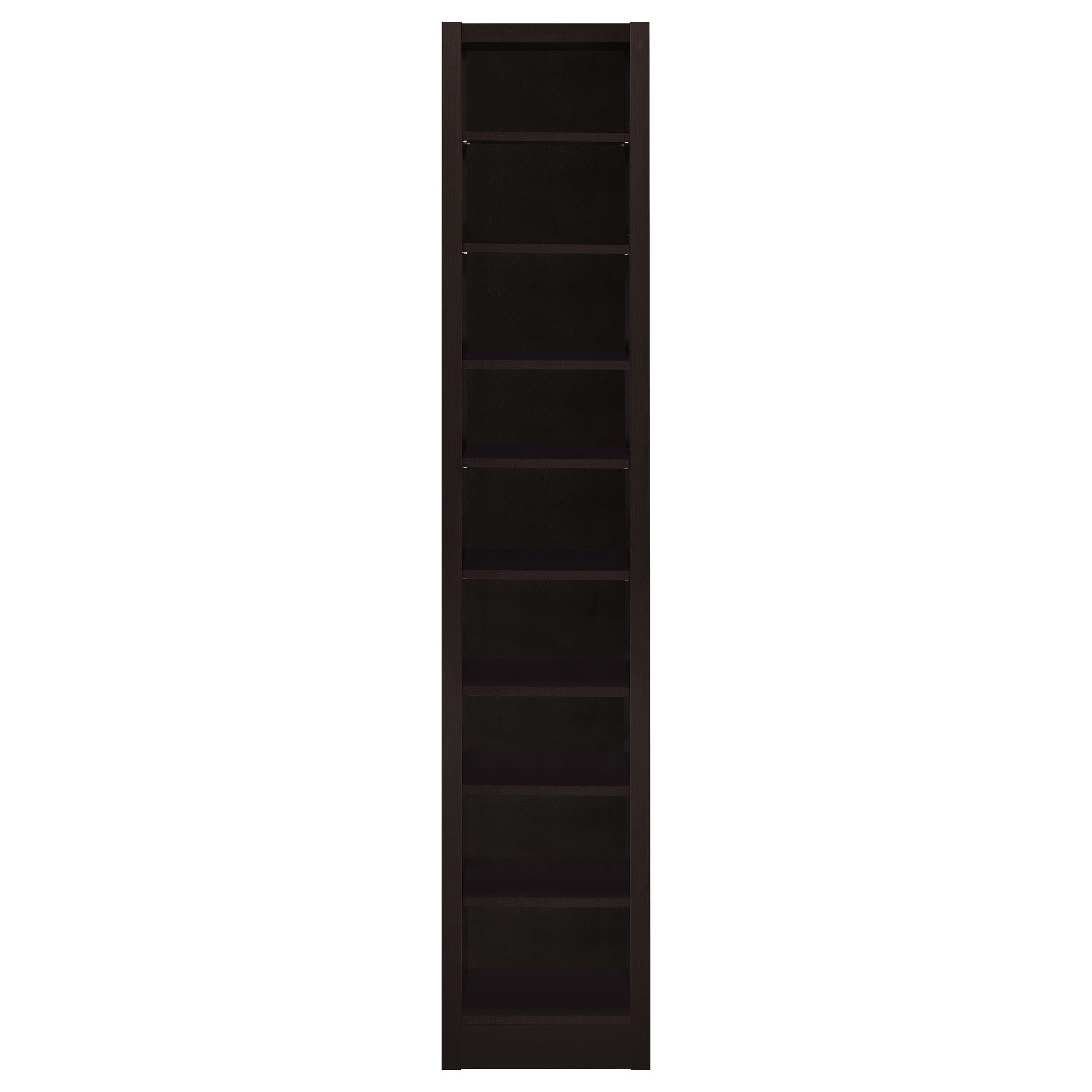  Coaster Furniture Eliam 800285 71-inch 9-shelf Bookcase - Cappuccino IMAGE 2