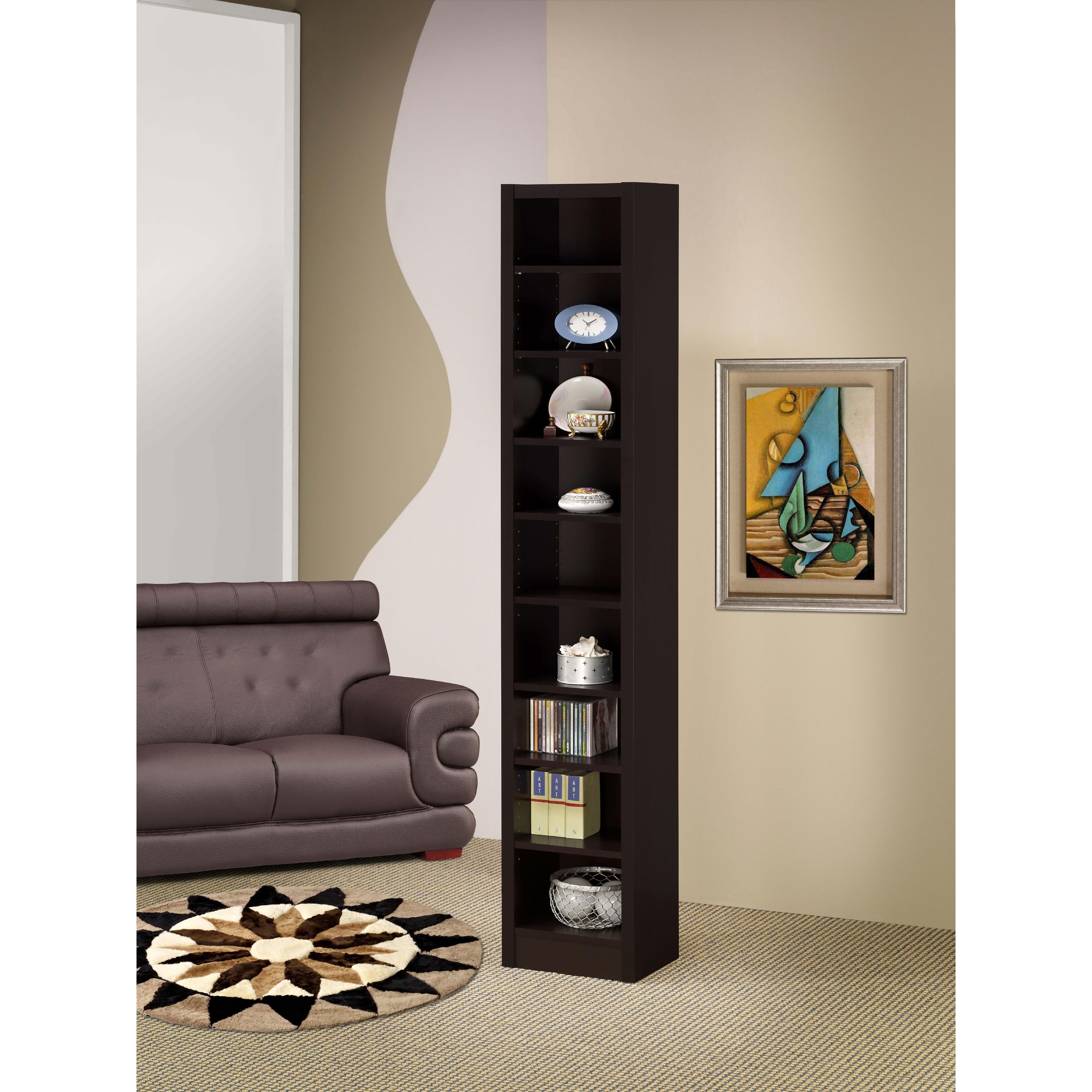  Coaster Furniture Eliam 800285 71-inch 9-shelf Bookcase - Cappuccino IMAGE 7