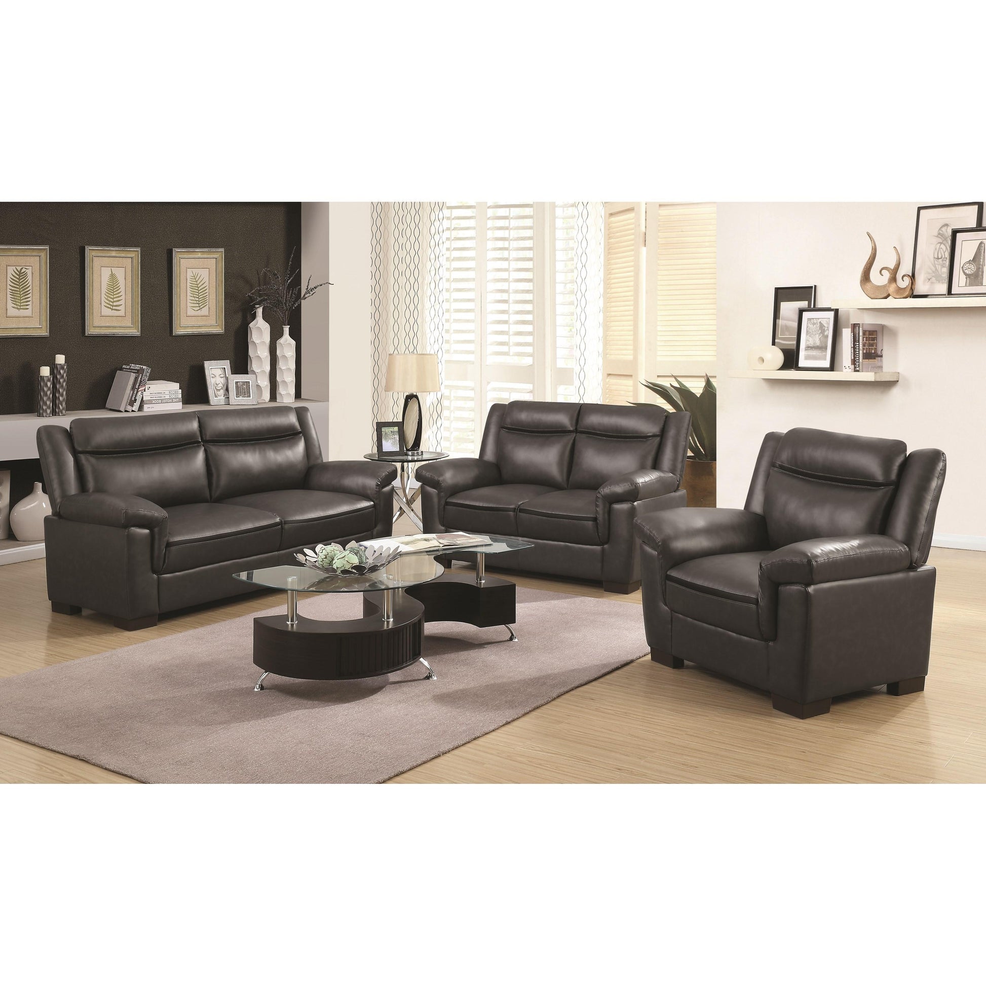  Coaster Furniture Arabella 506591 2 pc Living Room Set IMAGE 1