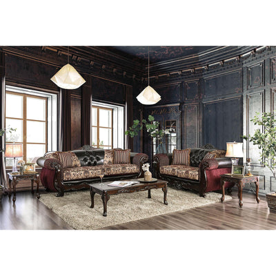  Furniture of America Quirino SM6415 2 pc Living Room Set IMAGE 1