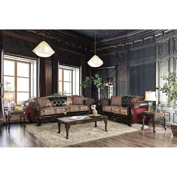  Furniture of America Quirino SM6415 2 pc Living Room Set IMAGE 1