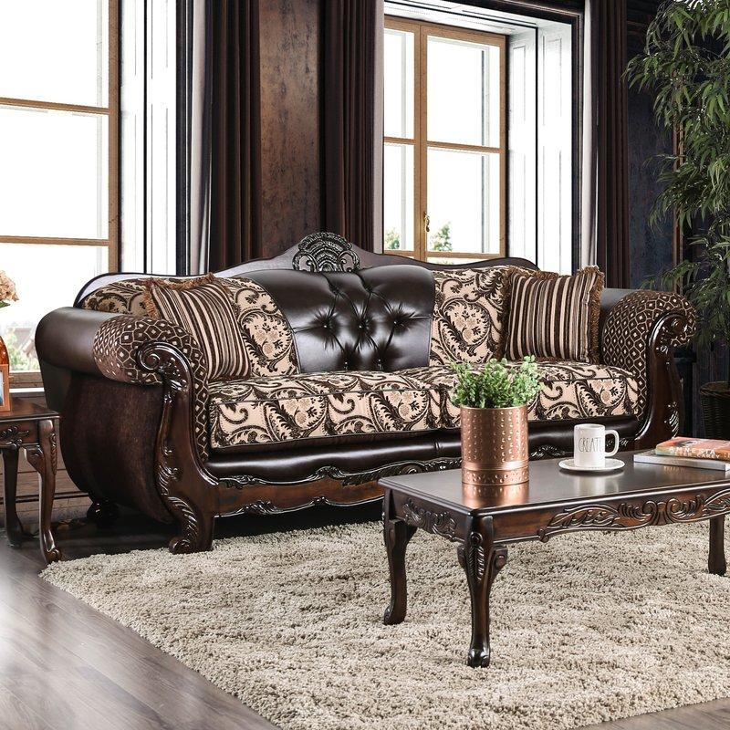  Furniture of America Quirino SM6416 2 pc Living Room Set IMAGE 2
