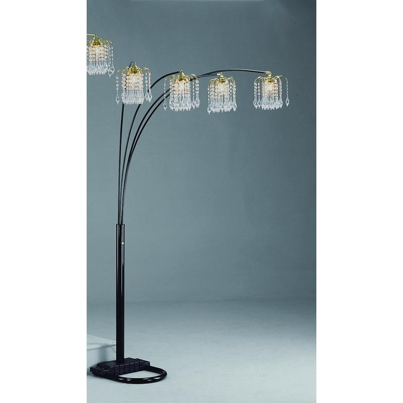  Crown Mark Floorstanding Lamp 4893BK IMAGE 1