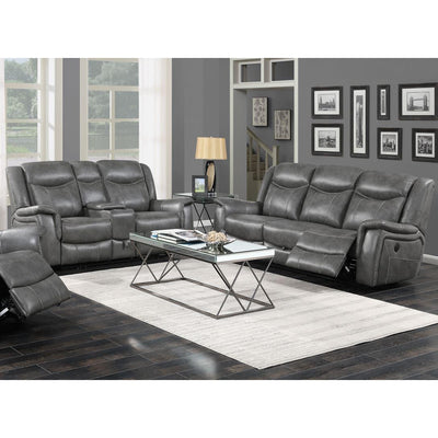  Coaster Furniture Conrad 650354 2 pc Reclining Living Room Set IMAGE 1