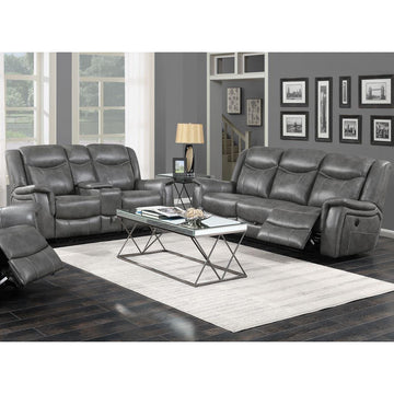  Coaster Furniture Conrad 650354 2 pc Reclining Living Room Set IMAGE 1