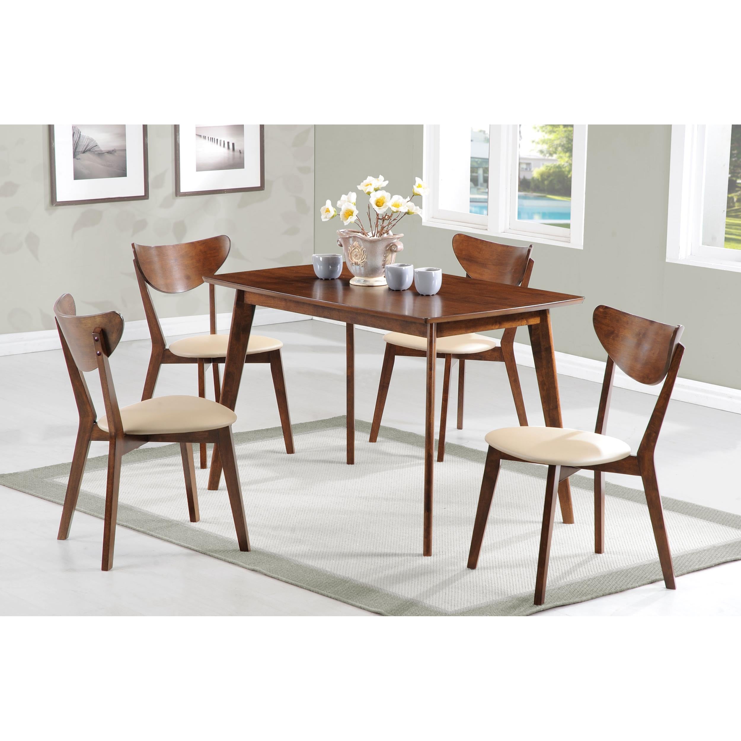  Coaster Furniture Kersey 103062 Wood Dining Side Chair - Chestnut (Set of 2) IMAGE 10