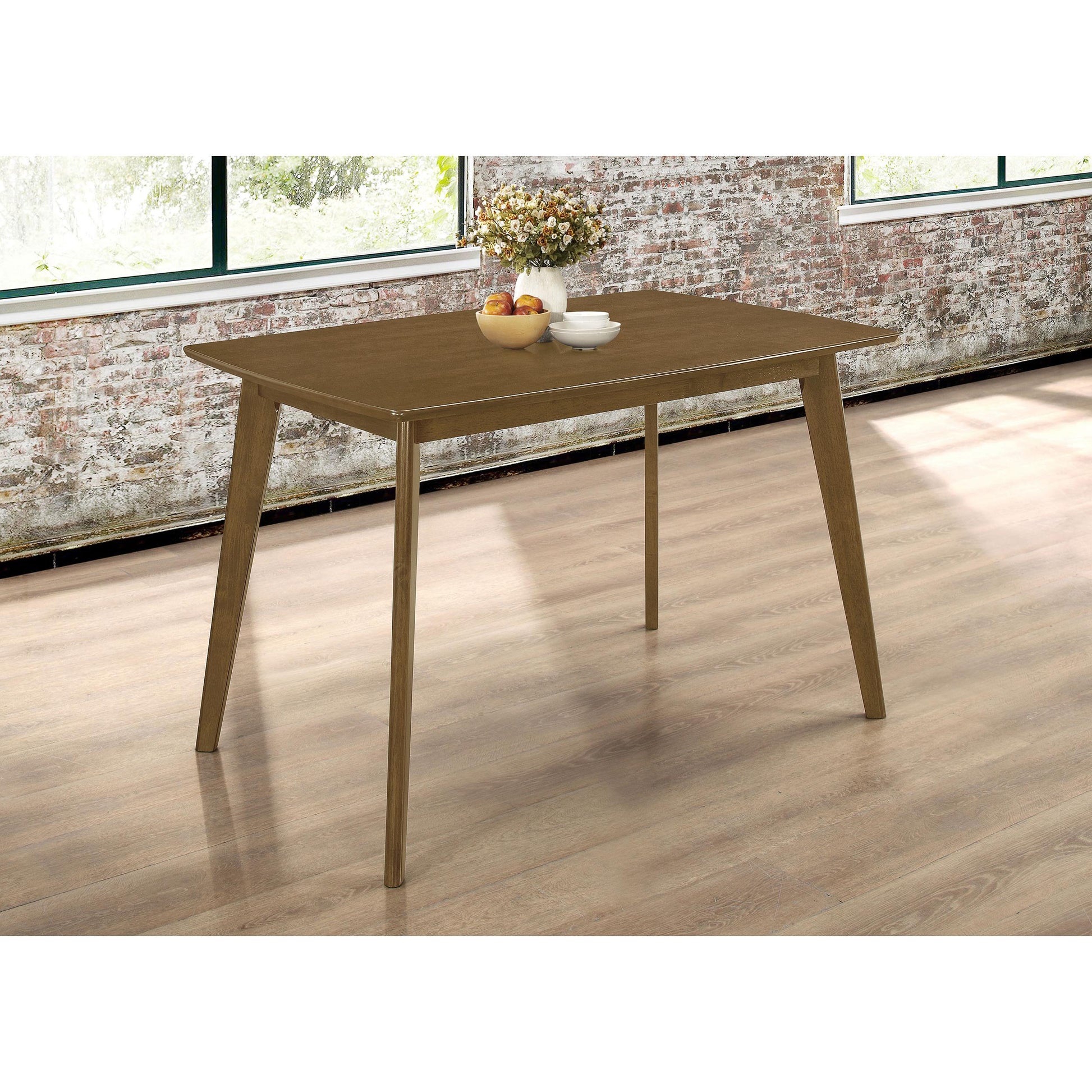  Coaster Furniture Kersey 103061 Rectangular 47-inch Wood Dining Table - Chestnut IMAGE 4