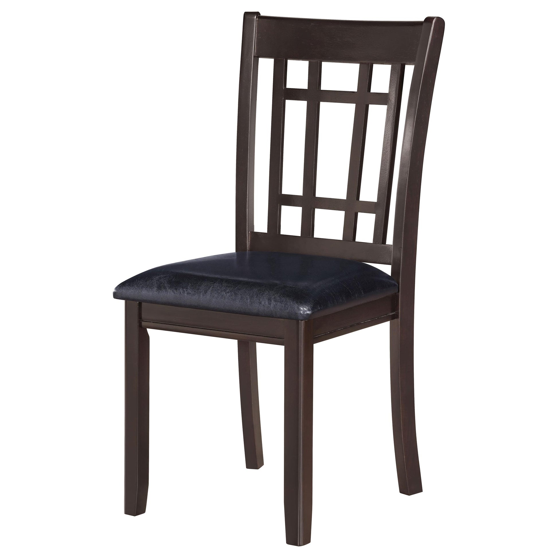  Coaster Furniture Lavon 102672 Wood Dining Side Chair - Espresso (Set of 2) IMAGE 3