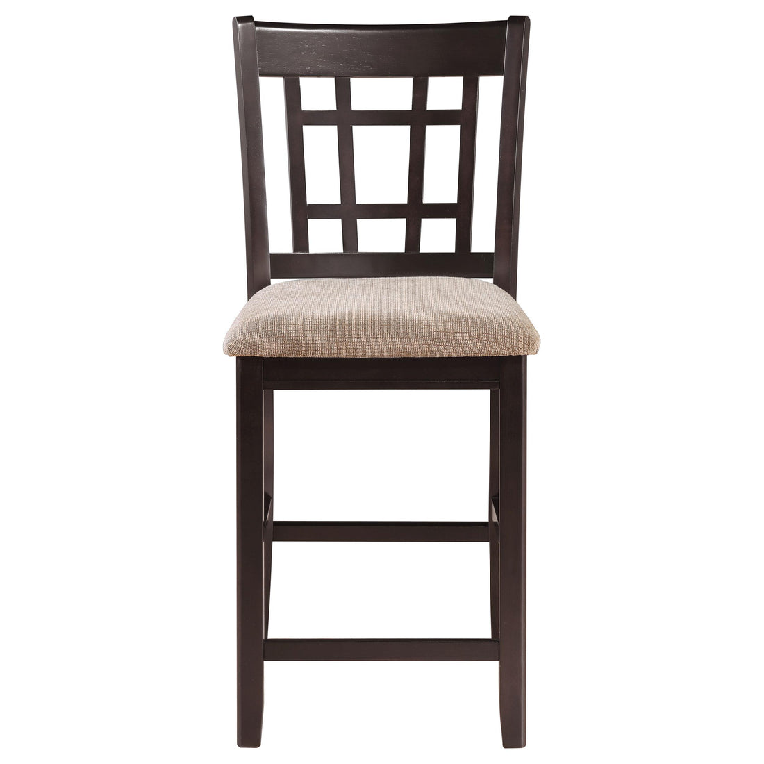  Coaster Furniture Lavon 105279 Wood Counter Chair - Tan and Espresso (Set of 2) IMAGE 1