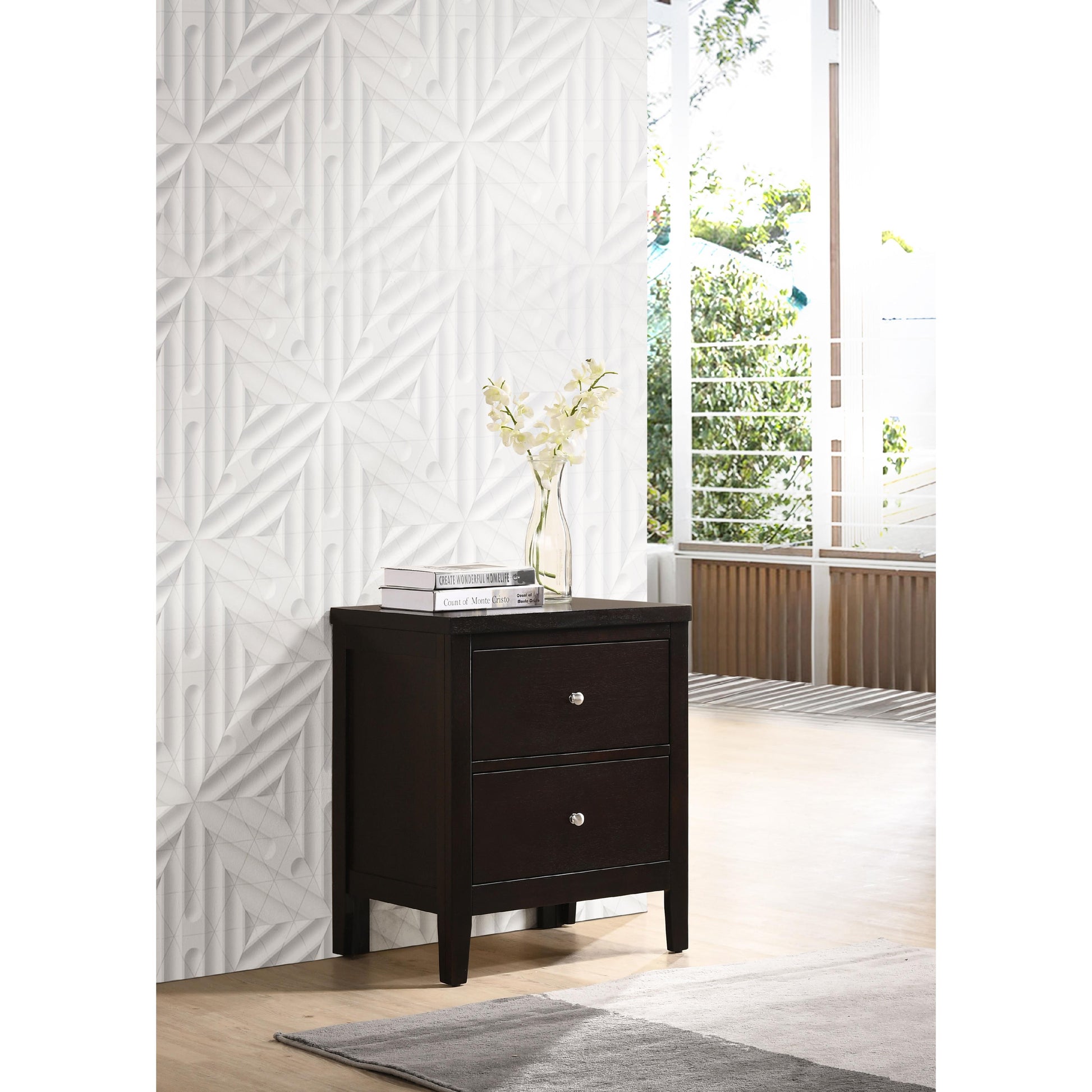  Coaster Furniture Carlton 202092 2-Drawer Nightstand - Cappuccino IMAGE 10
