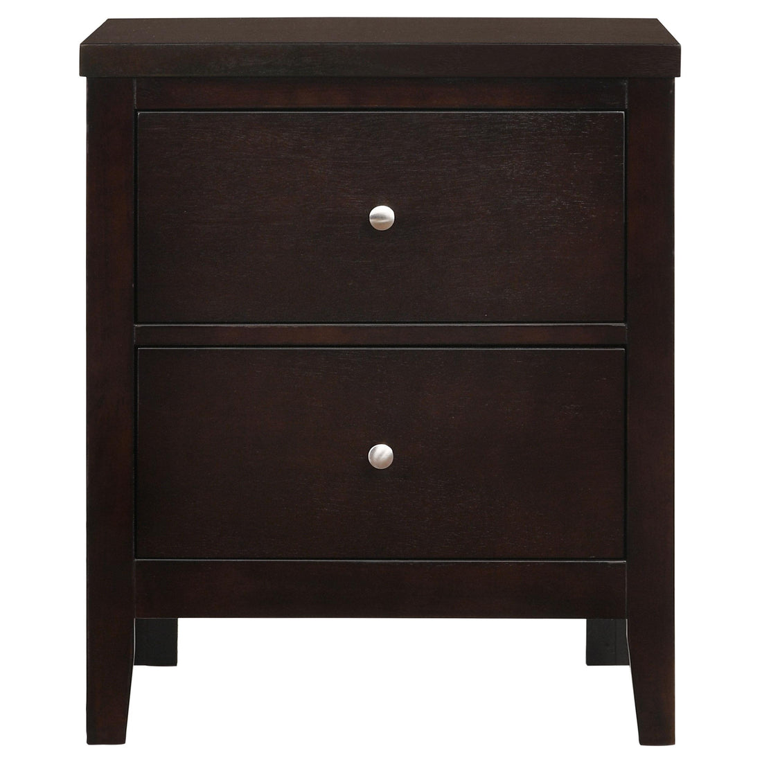  Coaster Furniture Carlton 202092 2-Drawer Nightstand - Cappuccino IMAGE 1