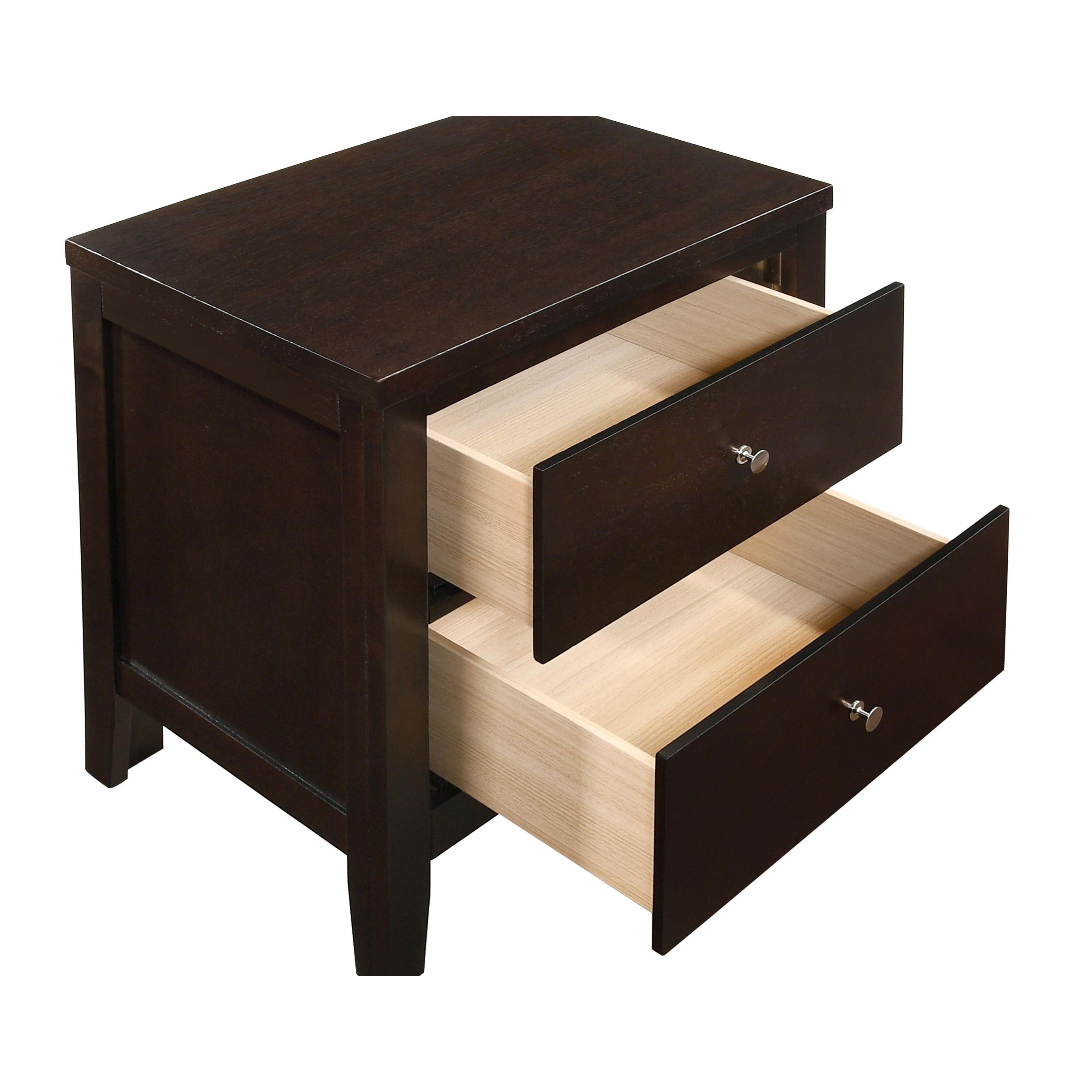  Coaster Furniture Carlton 202092 2-Drawer Nightstand - Cappuccino IMAGE 9