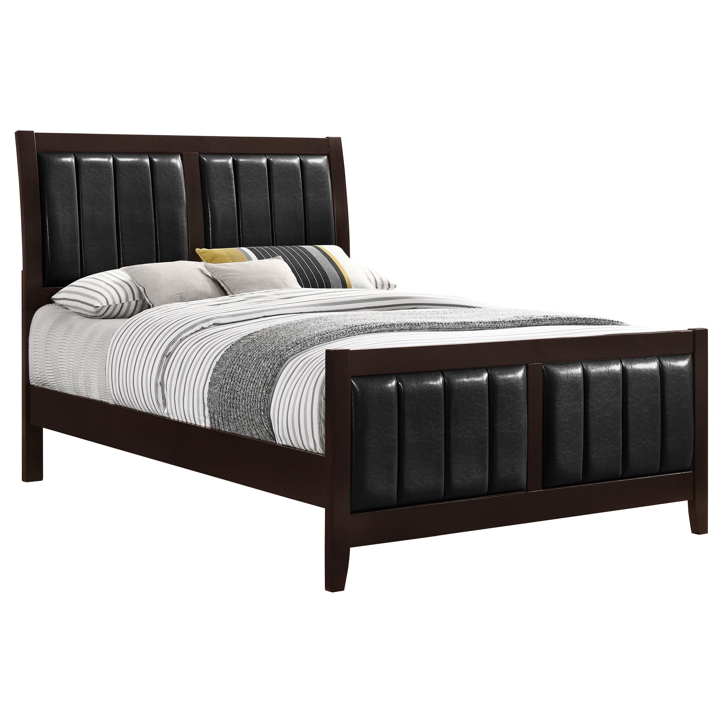  Size_King  -- Carlton Upholstered Panel Bed IMAGE 2