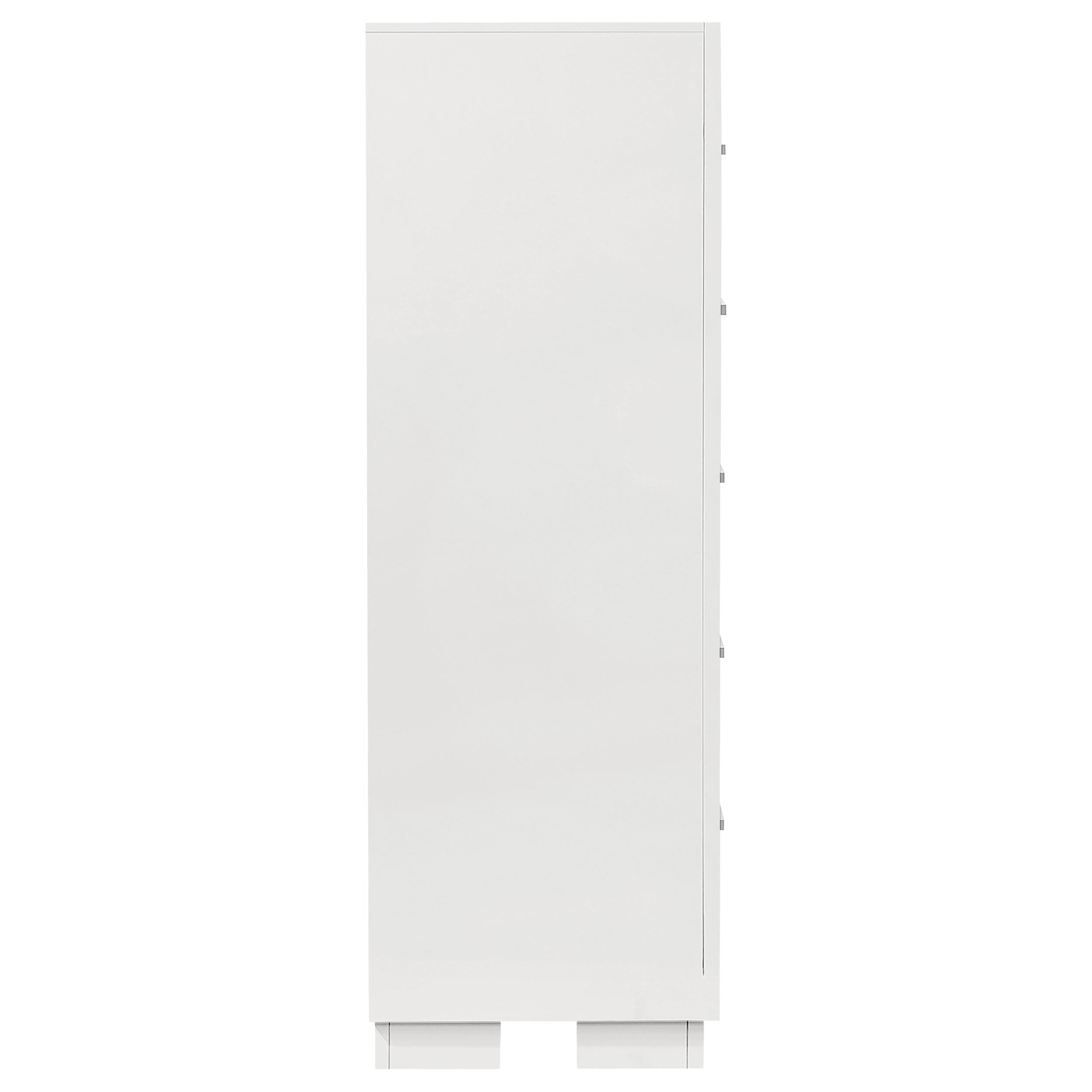  Coaster Furniture Jessica 202995 5-Drawer Bedroom Chest - Snow White IMAGE 8