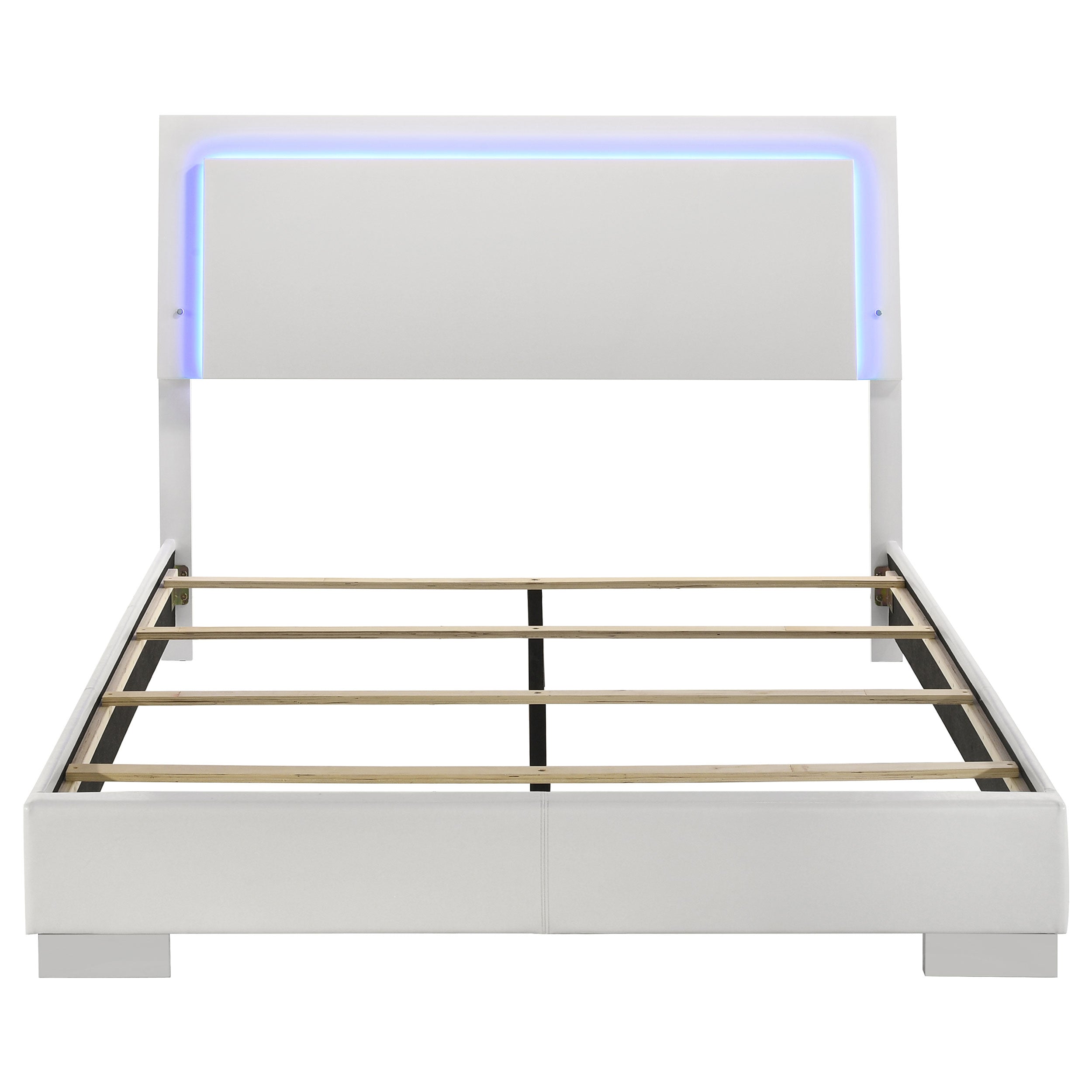 Coaster Furniture - Felicity Wood LED Panel Bed