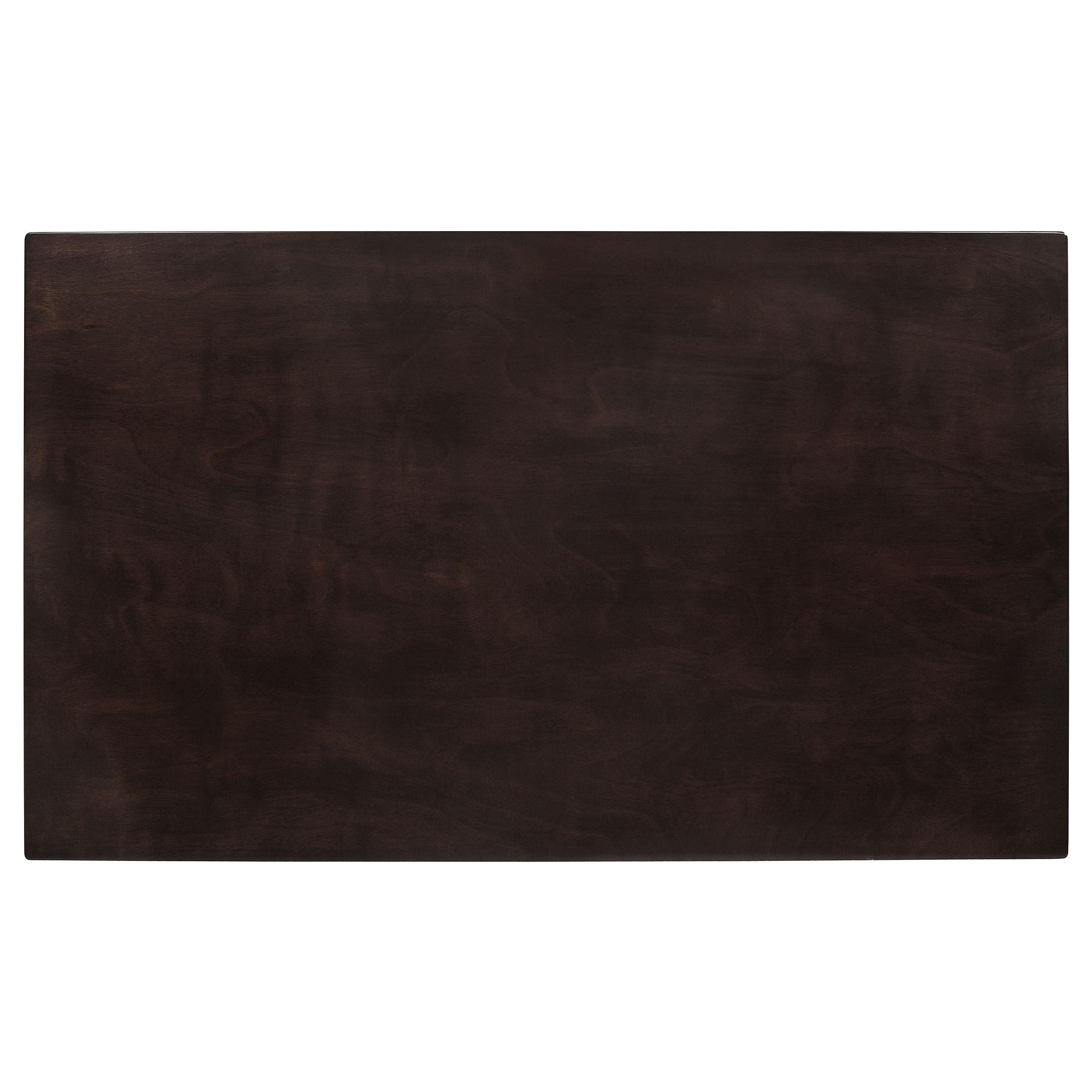  Coaster Furniture Gabriel 100771 Rectangular 59-inch Wood Dining Table - Cappuccino IMAGE 6