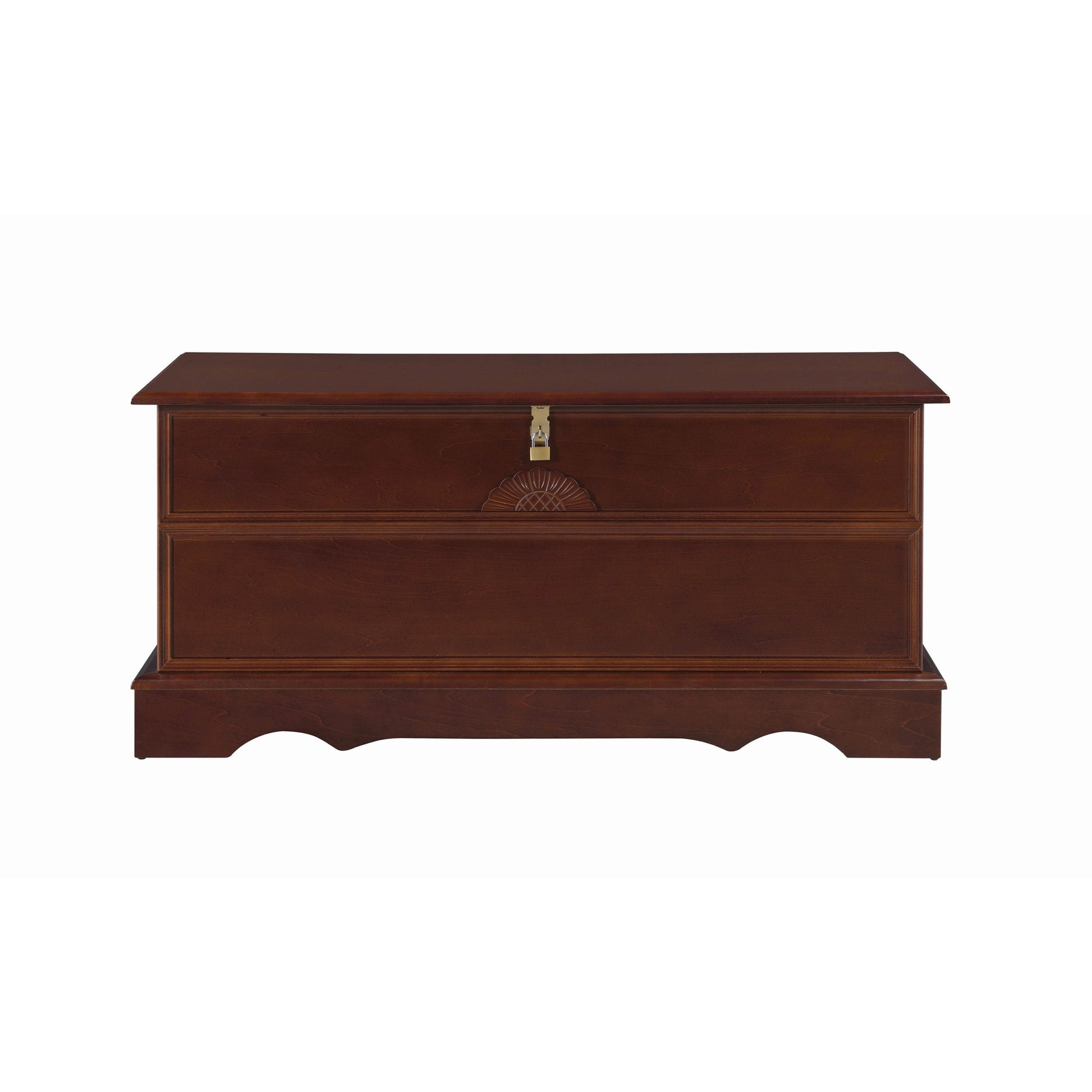  Coaster Furniture Paula 4694 Cedar Chest - Warm Brown IMAGE 3