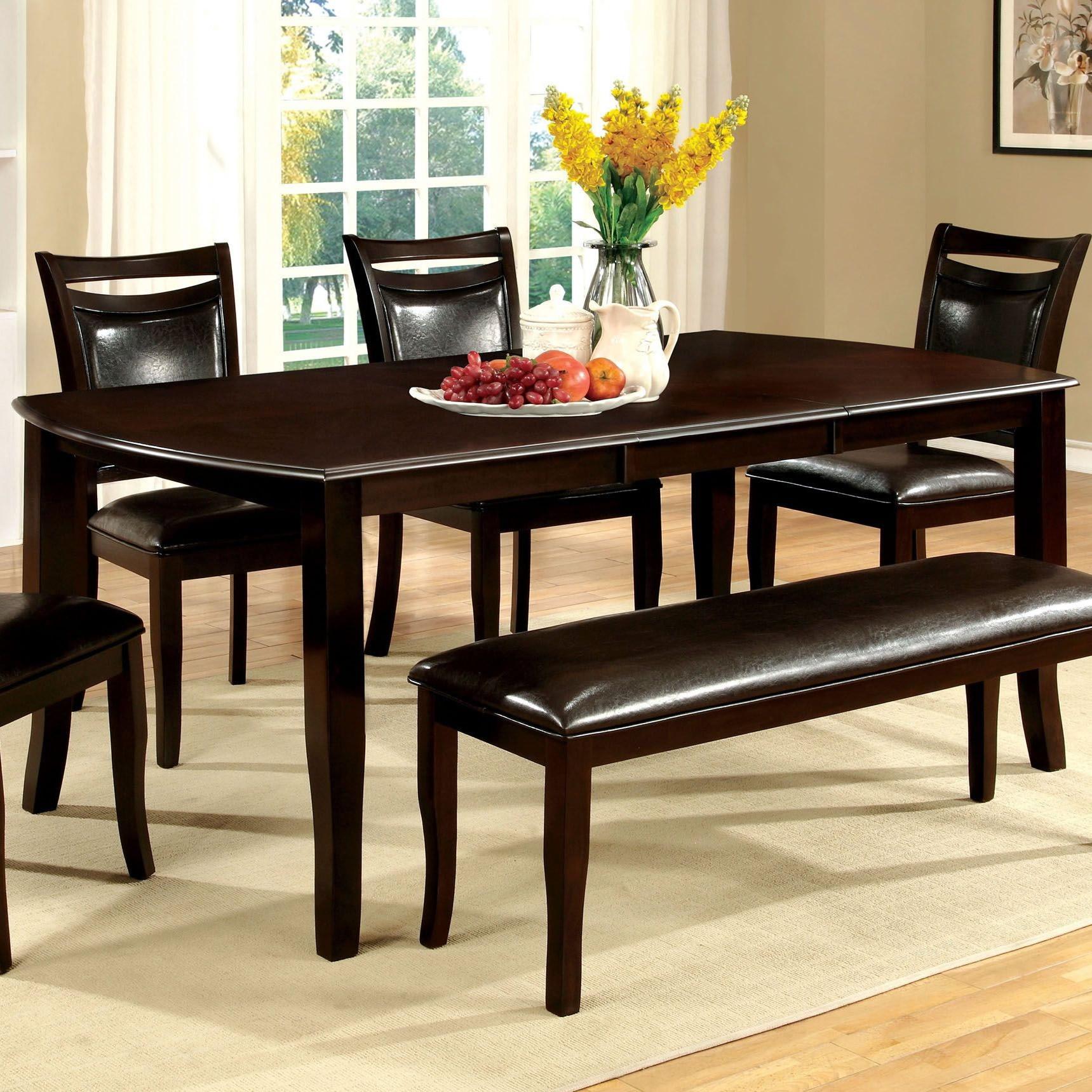  Furniture of America Woodside Dining Table CM3024T IMAGE 2