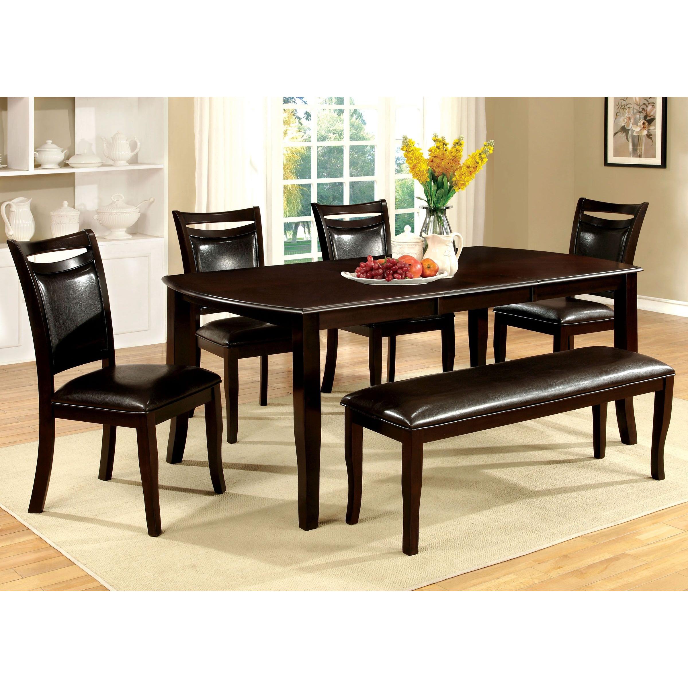  Furniture of America Woodside Dining Table CM3024T IMAGE 5