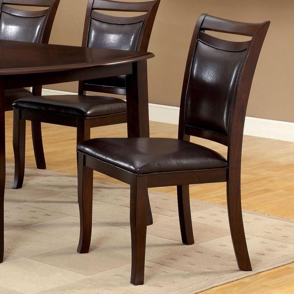  Furniture of America Woodside CM3024SC-2PK Side Chair IMAGE 4