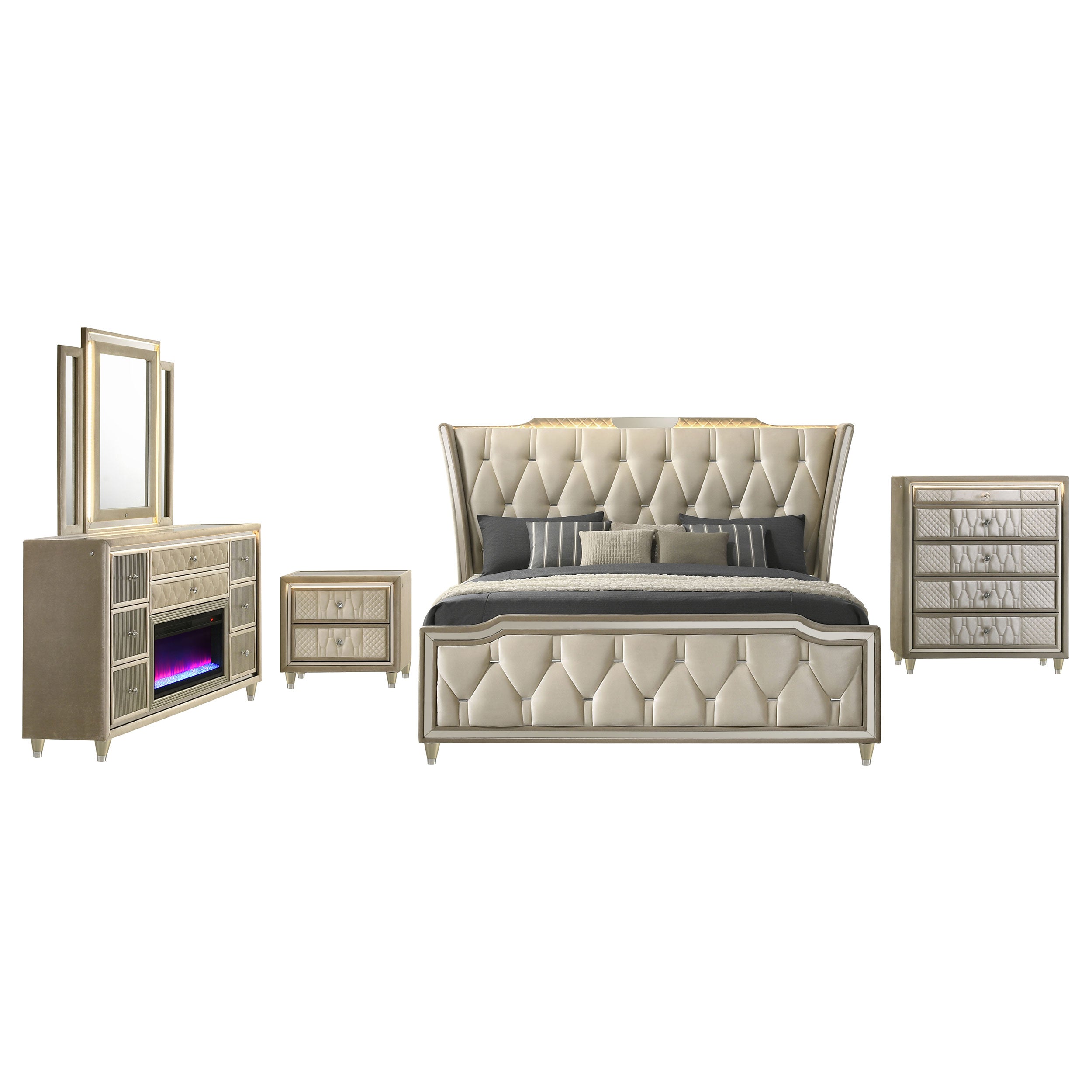Empire Arch of Triumph Bedroom Set