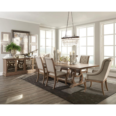  Coaster Furniture Brockway 110291 7 pc Dining Set IMAGE 1