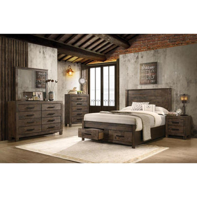  Coaster Furniture Woodmont 222631Q 7 pc Queen Panel Bedroom Set IMAGE 1