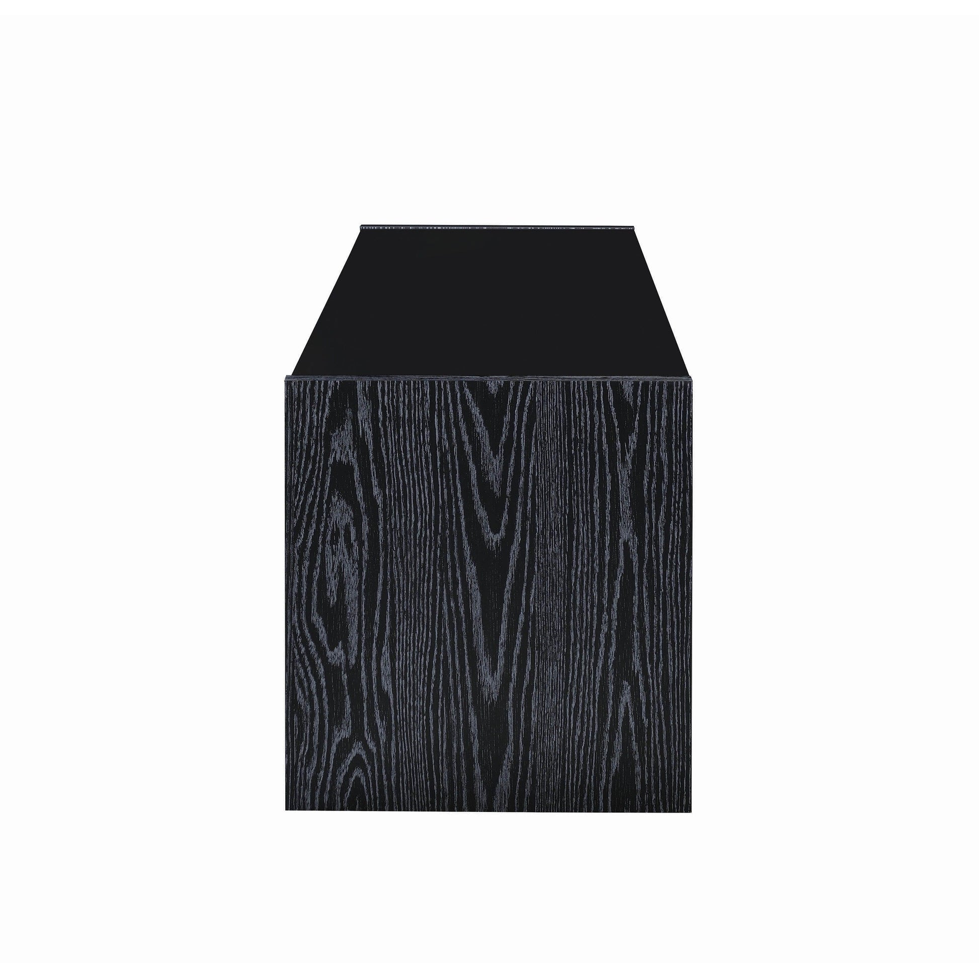  Coaster Furniture Alton 700645 3-Drawer Engineered Wood 62" TV Stand - Black Oak IMAGE 5