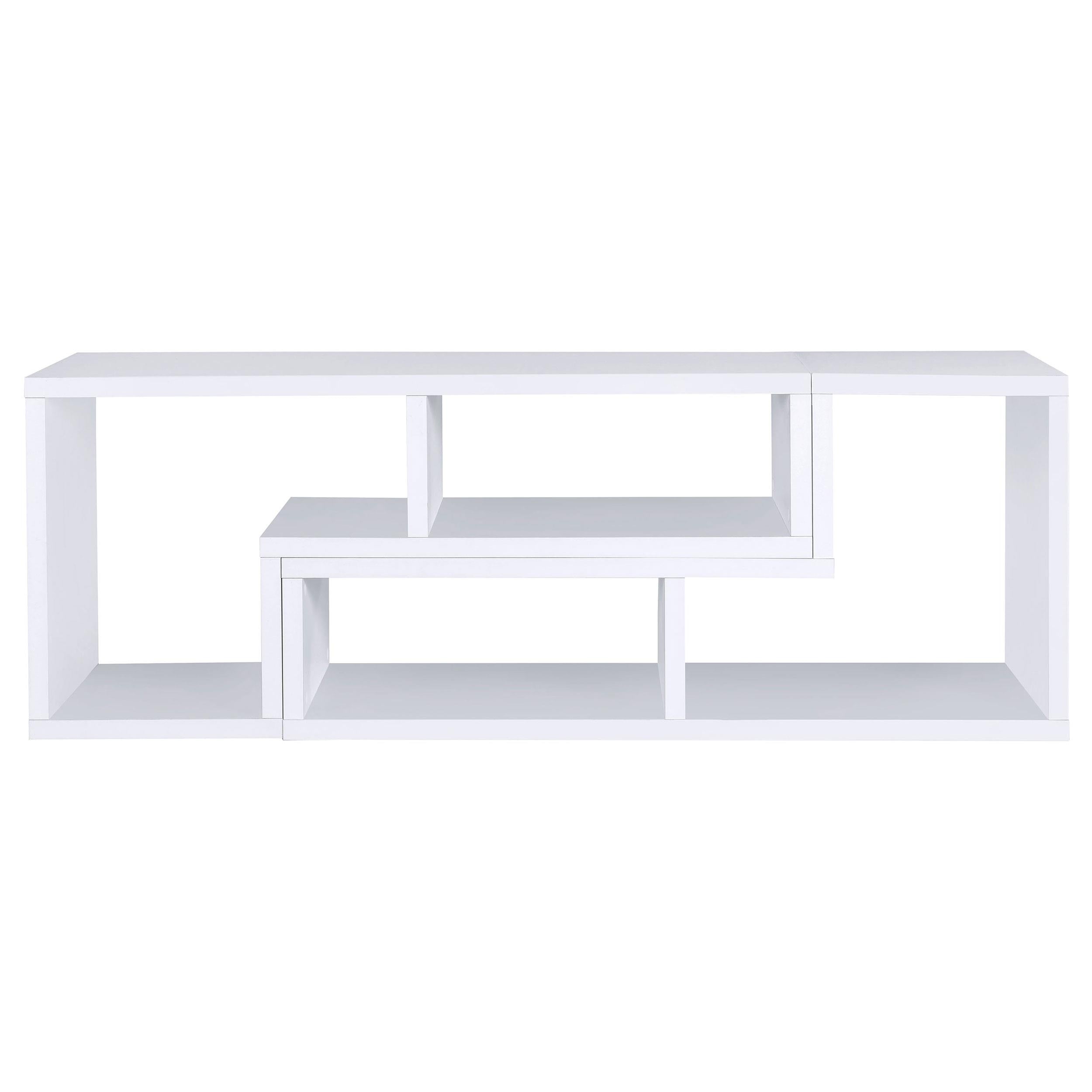  Coaster Furniture Velma 800330 Multipurpose TV Stand and Bookshelf - White IMAGE 11