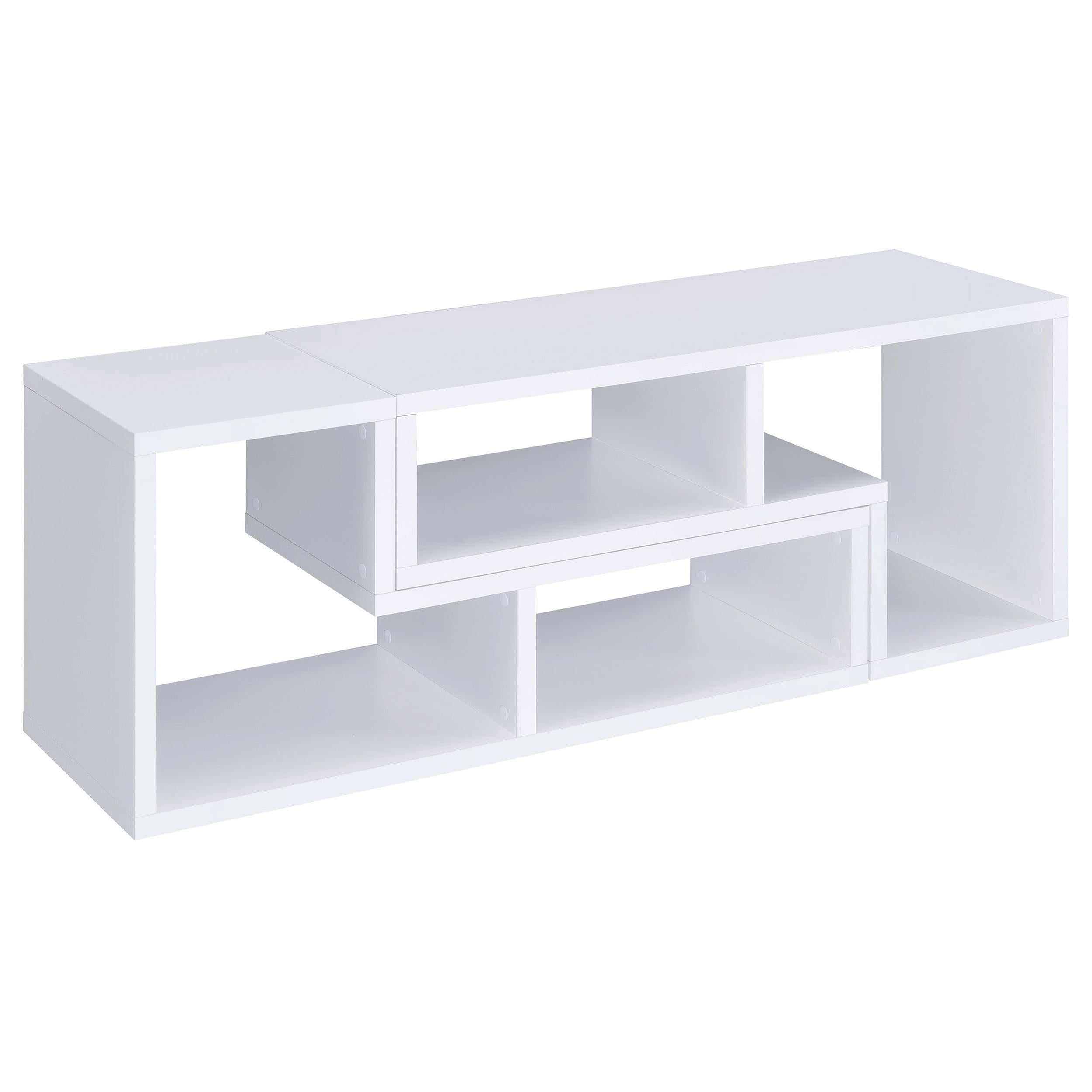  Coaster Furniture Velma 800330 Multipurpose TV Stand and Bookshelf - White IMAGE 7