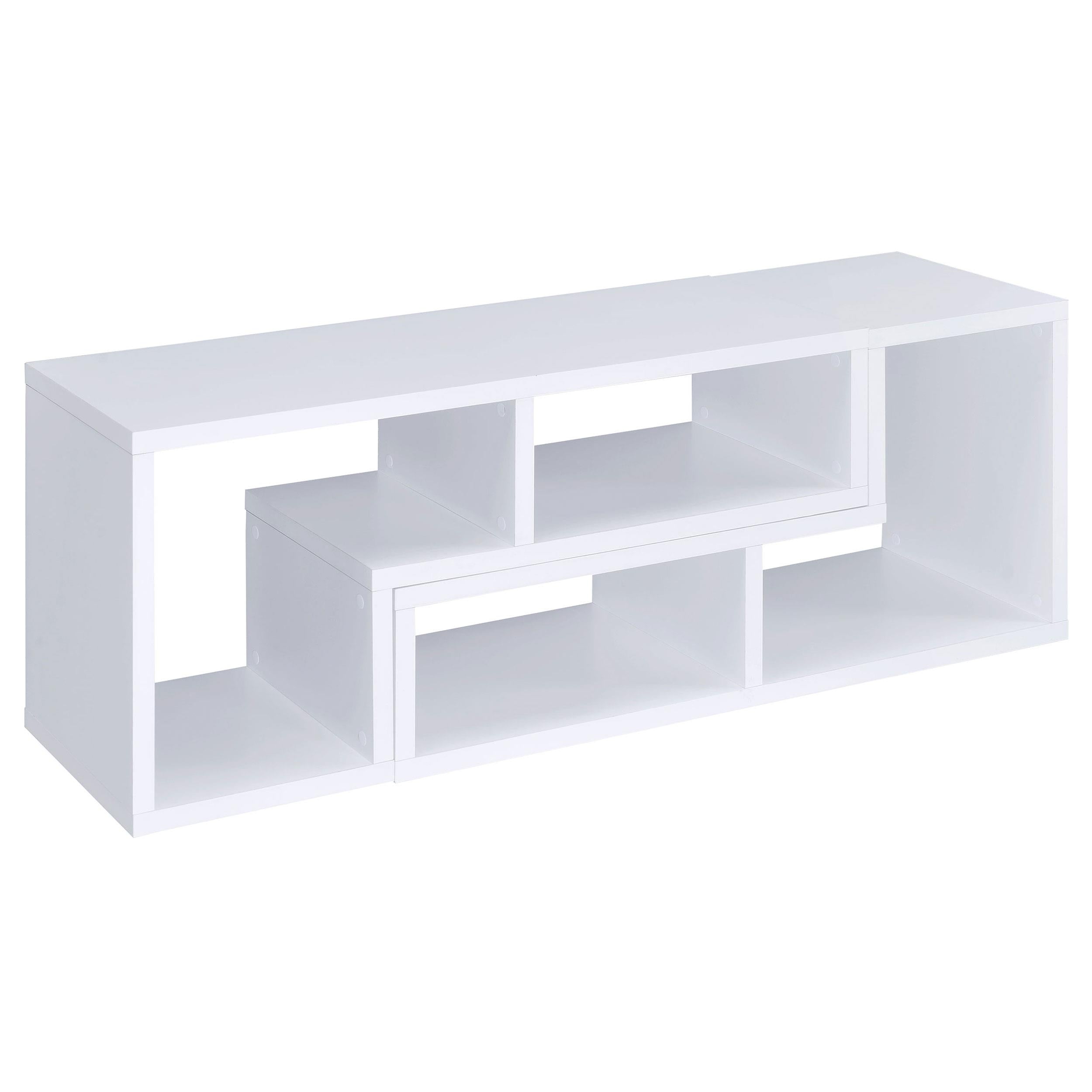  Coaster Furniture Velma 800330 Multipurpose TV Stand and Bookshelf - White IMAGE 9