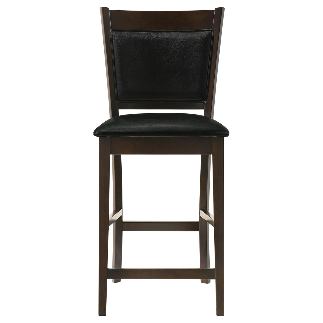  Coaster Furniture Jaden 100959 Upholstered Counter Chair - Espresso (Set of 2) IMAGE 1